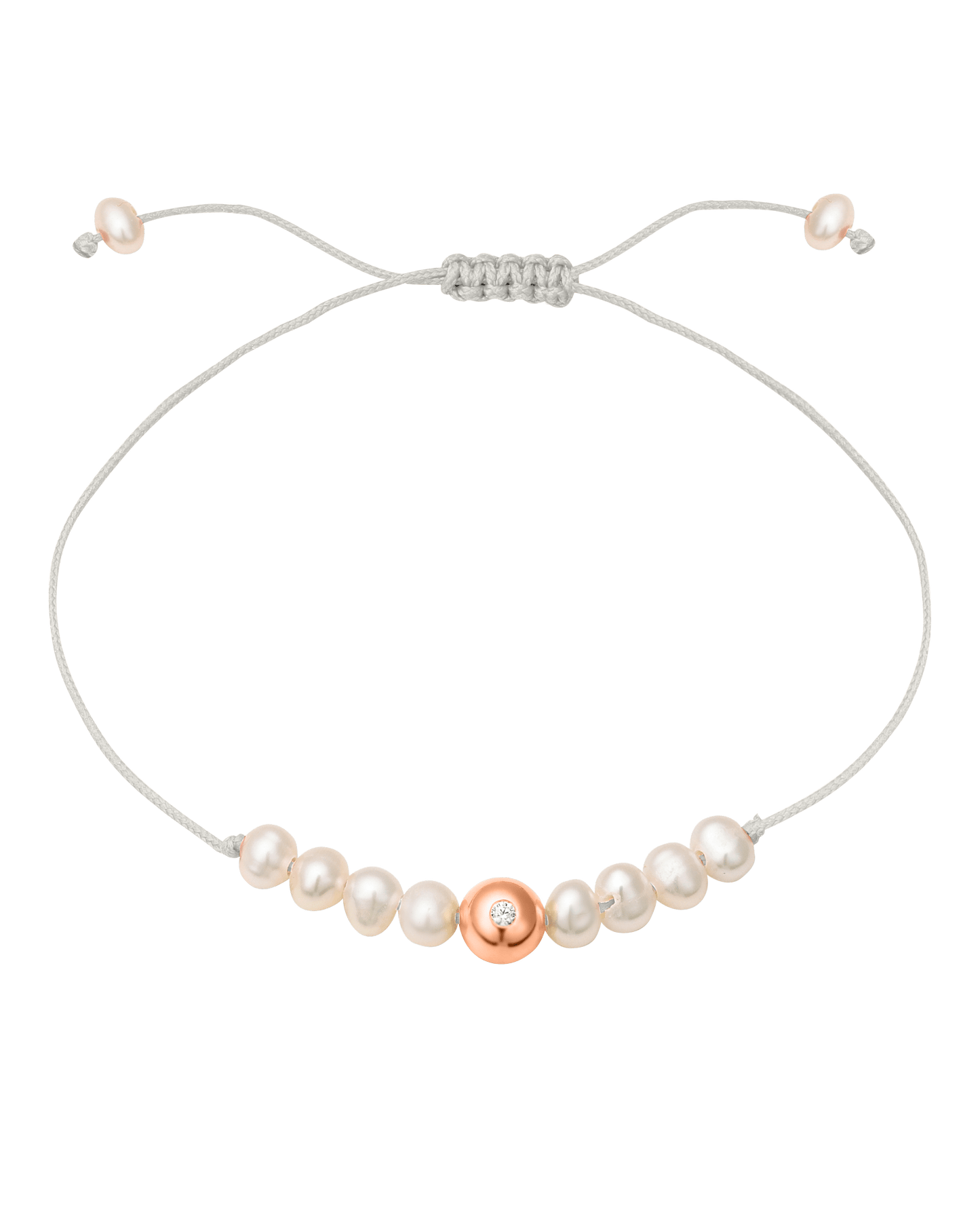 Aphrodite Bracelet - 14K Rose Gold Bracelets magal-dev Pearl