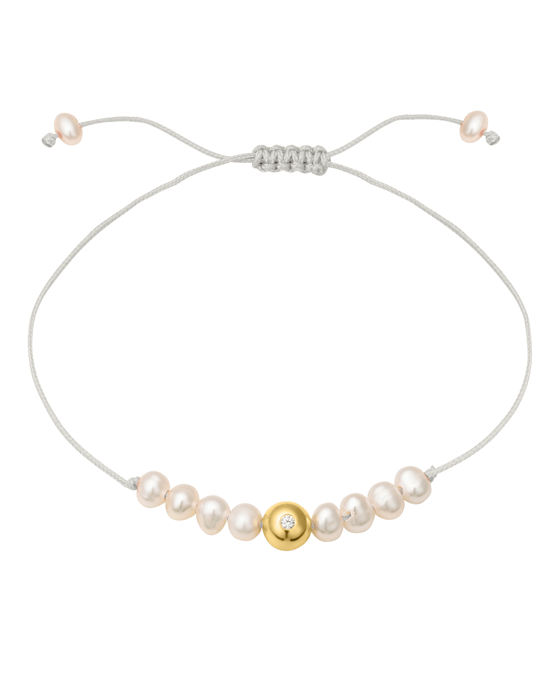 Aphrodite Bracelet - 14K Yellow Gold Bracelets magal-dev Pearl