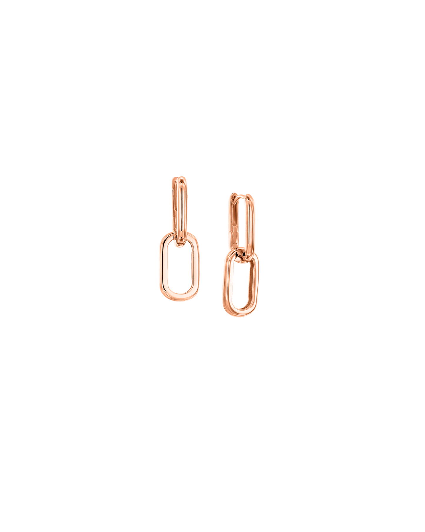 Link Drop Earrings - 925 Sterling Silver Earrings magal-dev
