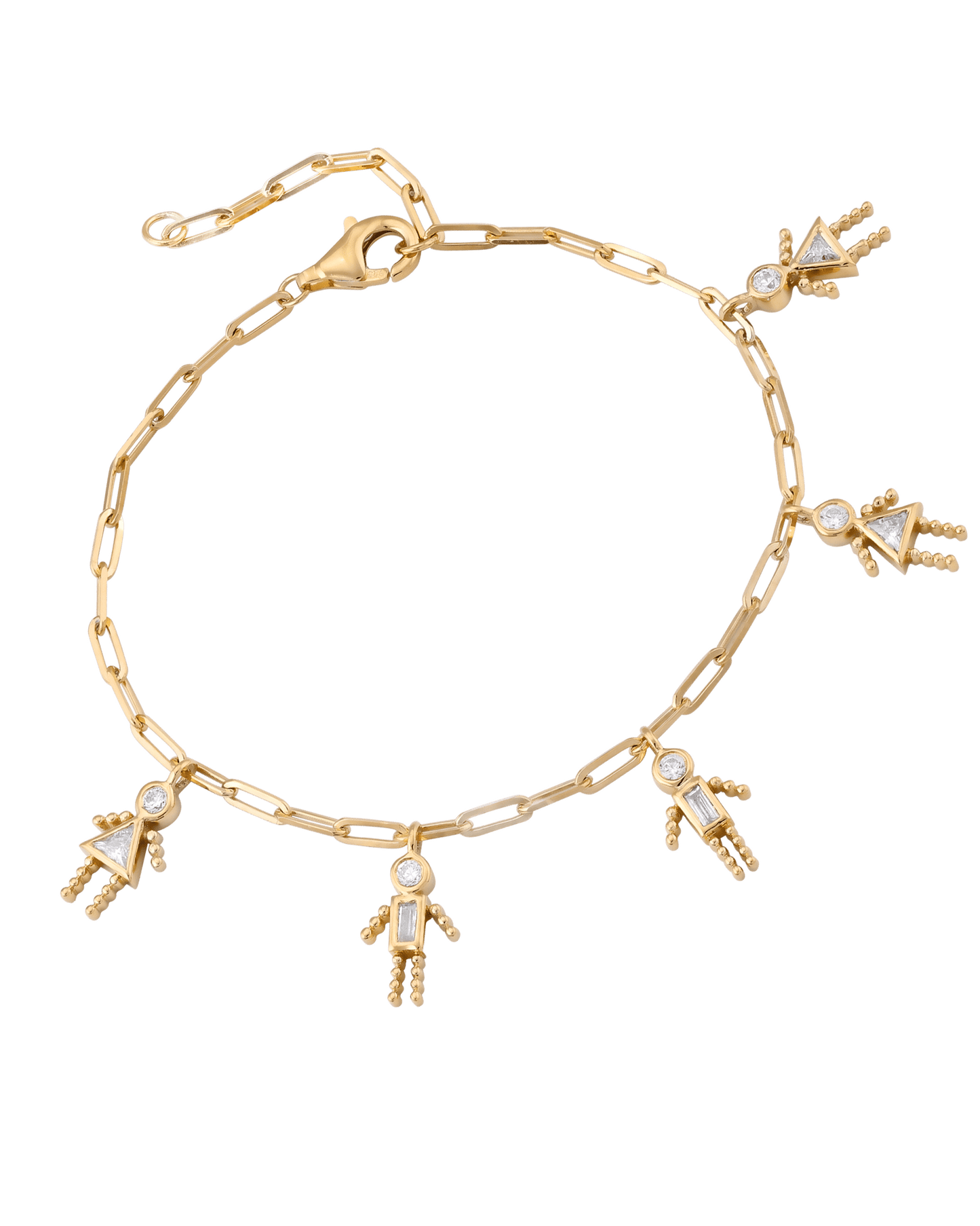 Mini Me Links Bracelet - 18K Rose Vermeil Bracelets magal-dev