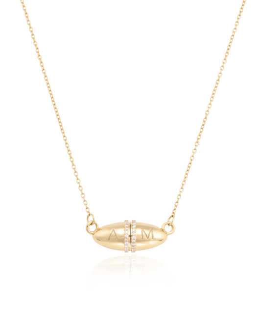 Fabergé Chain Necklace - 18K Gold Vermeil Necklaces magal-dev 16"+ 2" extender