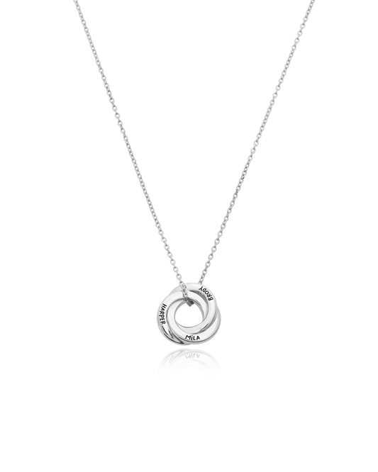 Russian Ring Necklace - 925 Sterling Silver Necklaces magal-dev 16β