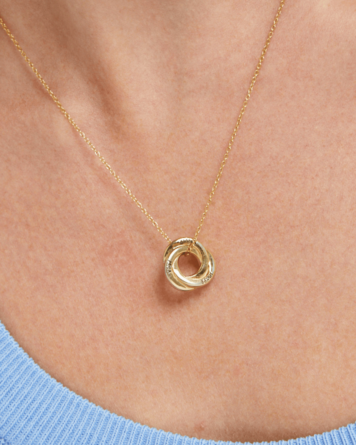 Russian Ring Necklace - 18K Gold Vermeil Necklaces magal-dev