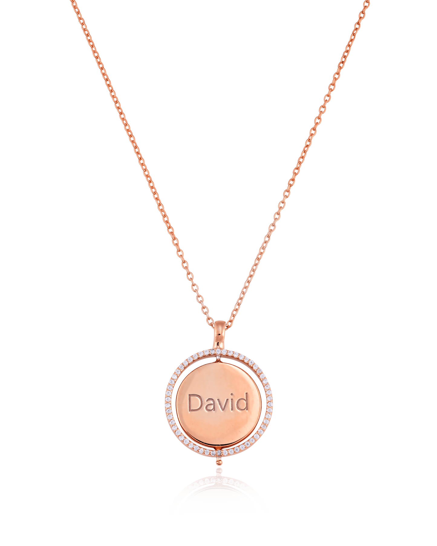 Saturn Ring Necklace - 18K Gold Vermeil Necklaces magal-dev