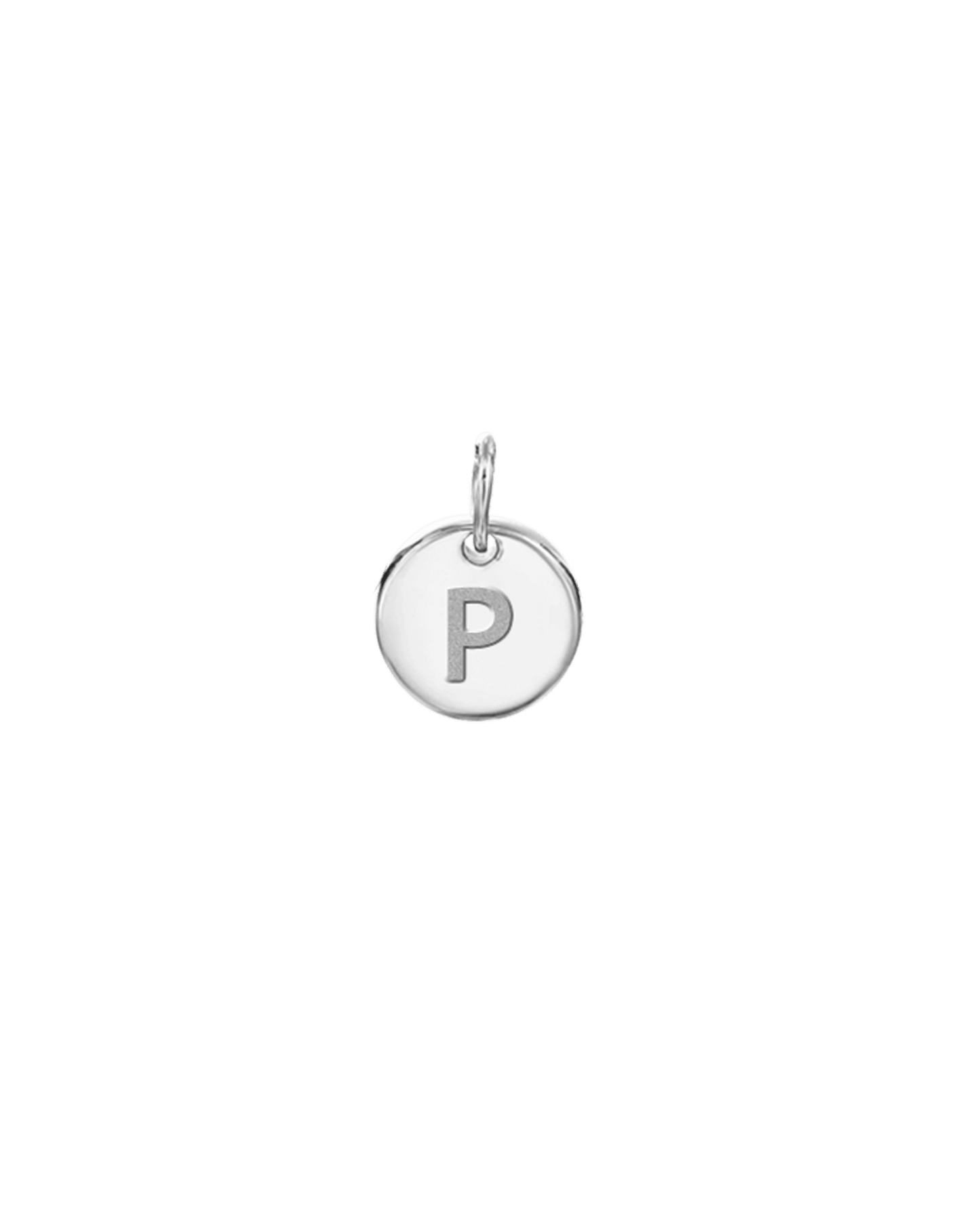 Tiny Initial Charm - 925 Sterling Silver Charm magal-dev
