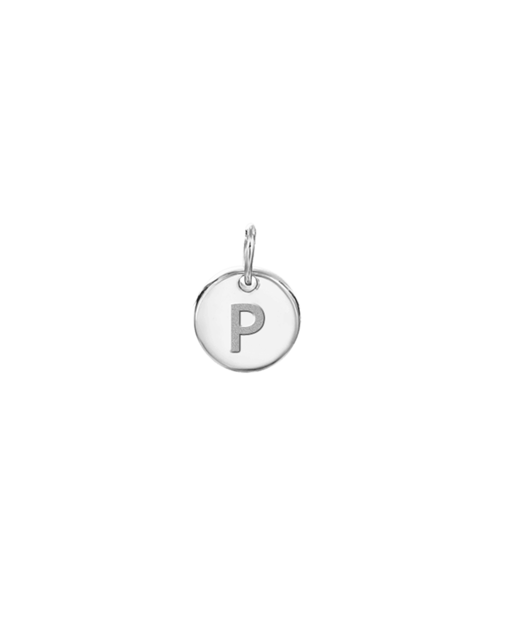Tiny Initial Charm - 925 Sterling Silver Charm magal-dev