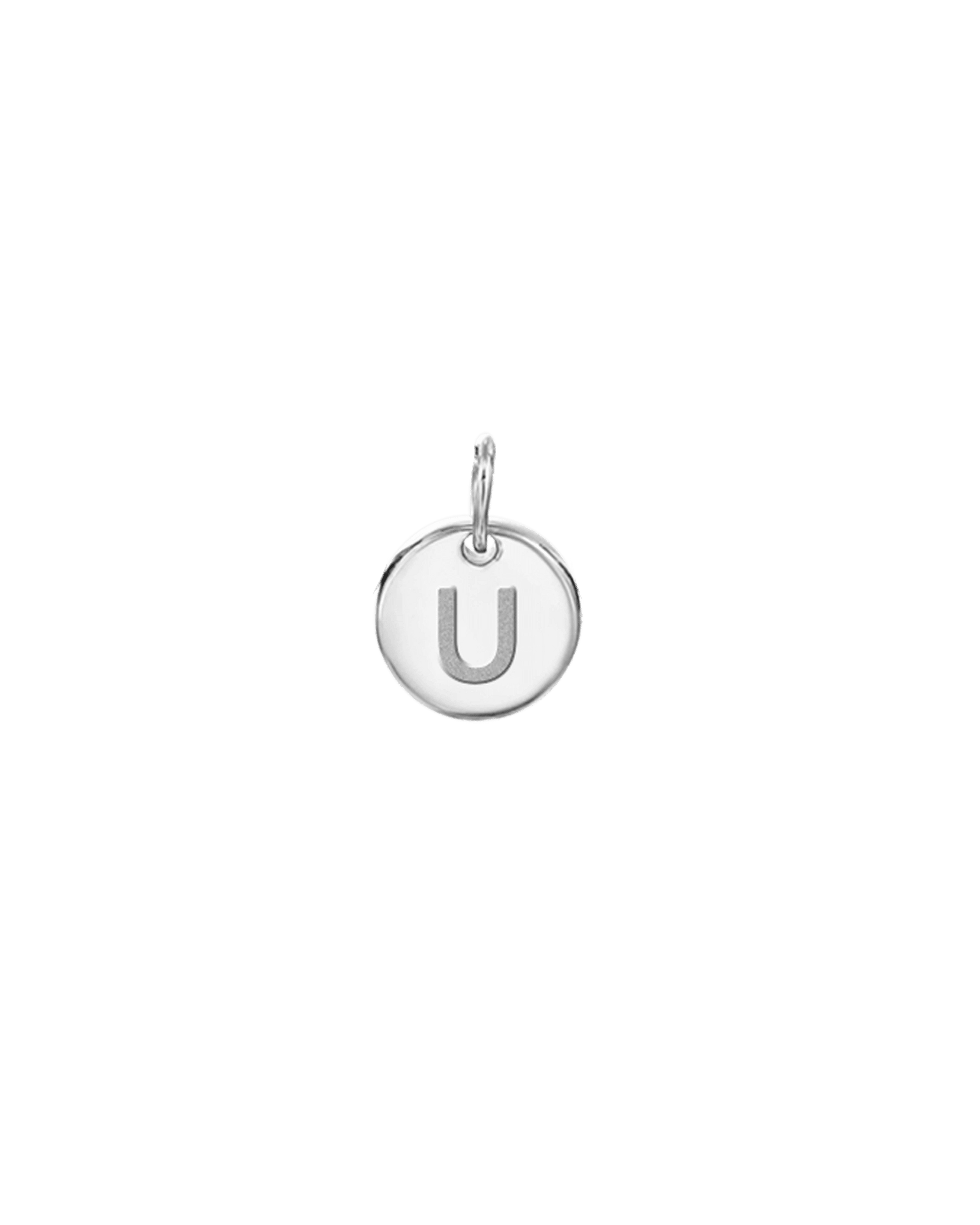 Tiny Initial Charm - 925 Sterling Silver Charm magal-dev
