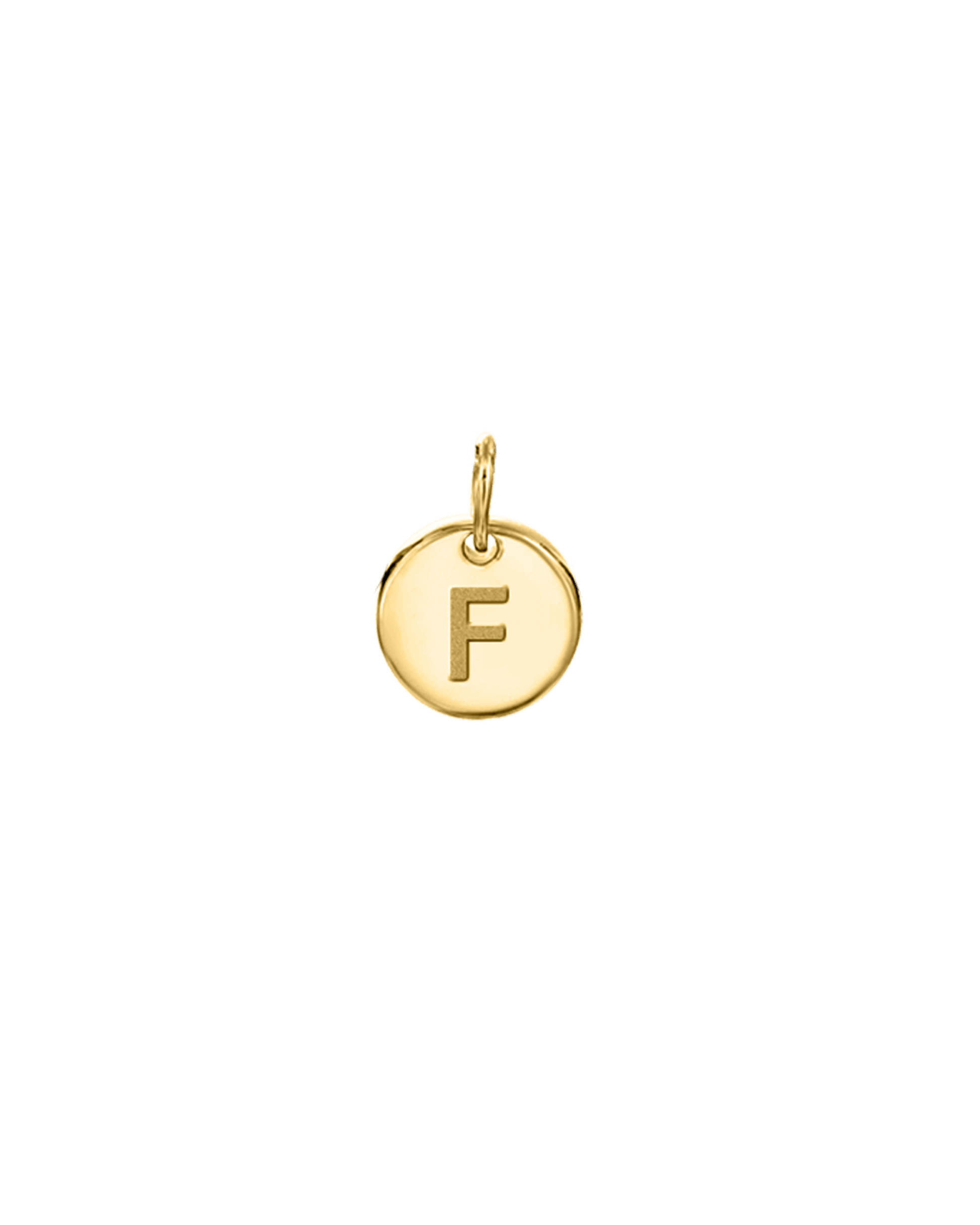 Tiny Initial Charm - 18K Gold Vermeil Charm magal-dev