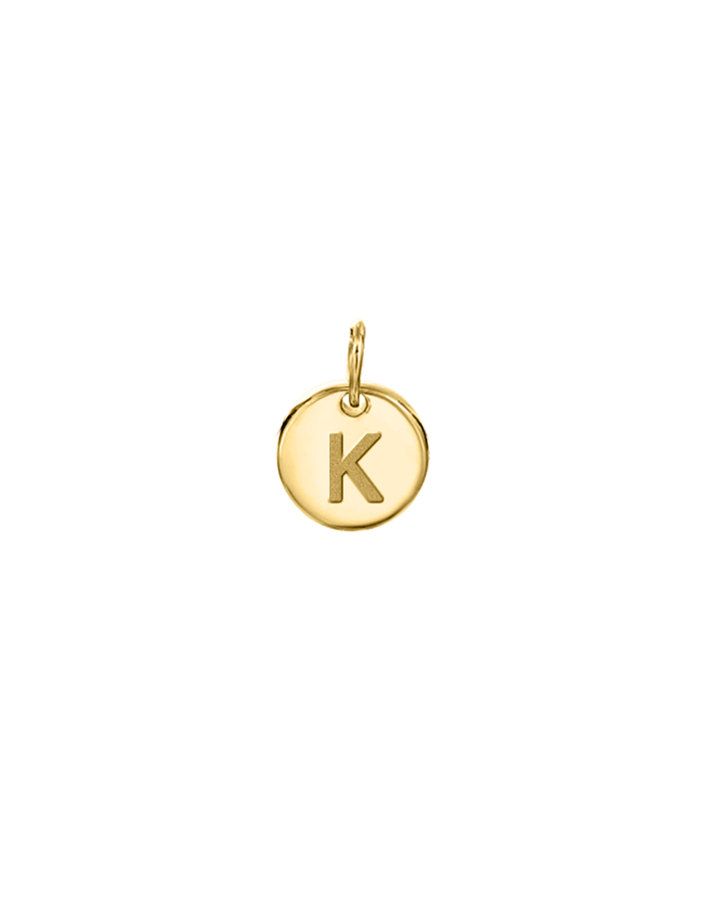 Tiny Initial Charm - 18K Gold Vermeil Charm magal-dev