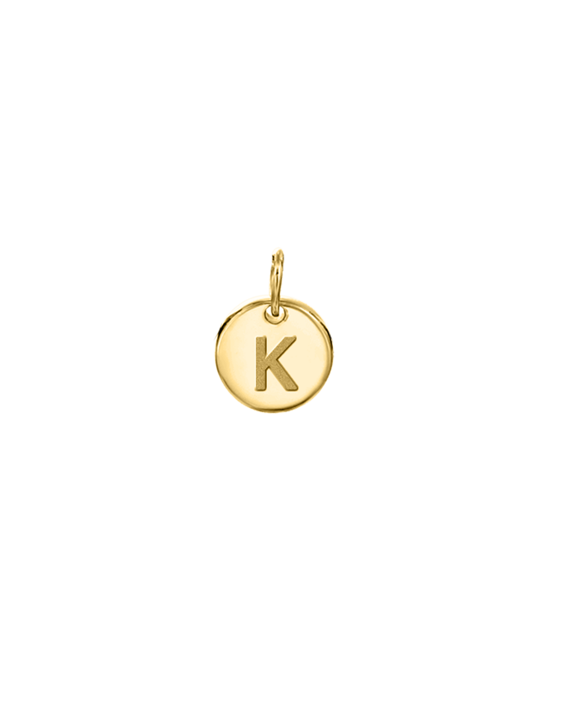 Tiny Initial Charm - 18K Gold Vermeil Charm magal-dev