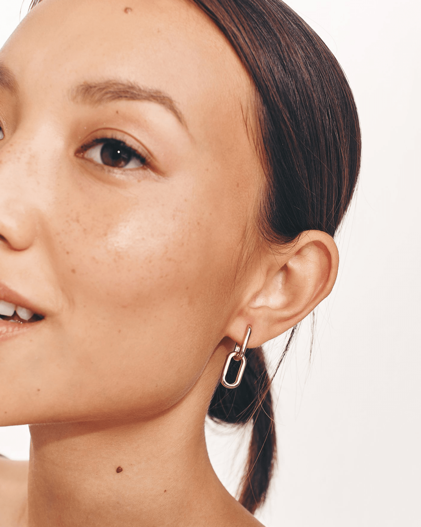 Link Drop Earrings - 925 Sterling Silver Earrings magal-dev