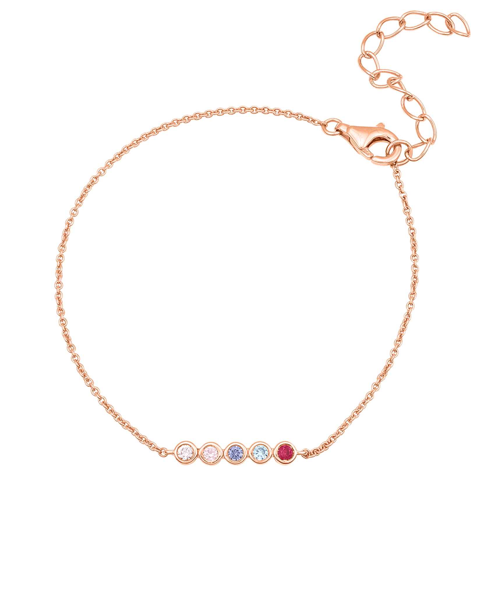 Bauble Birthstone Bracelet - 18K Gold Vermeil Bracelets magal-dev