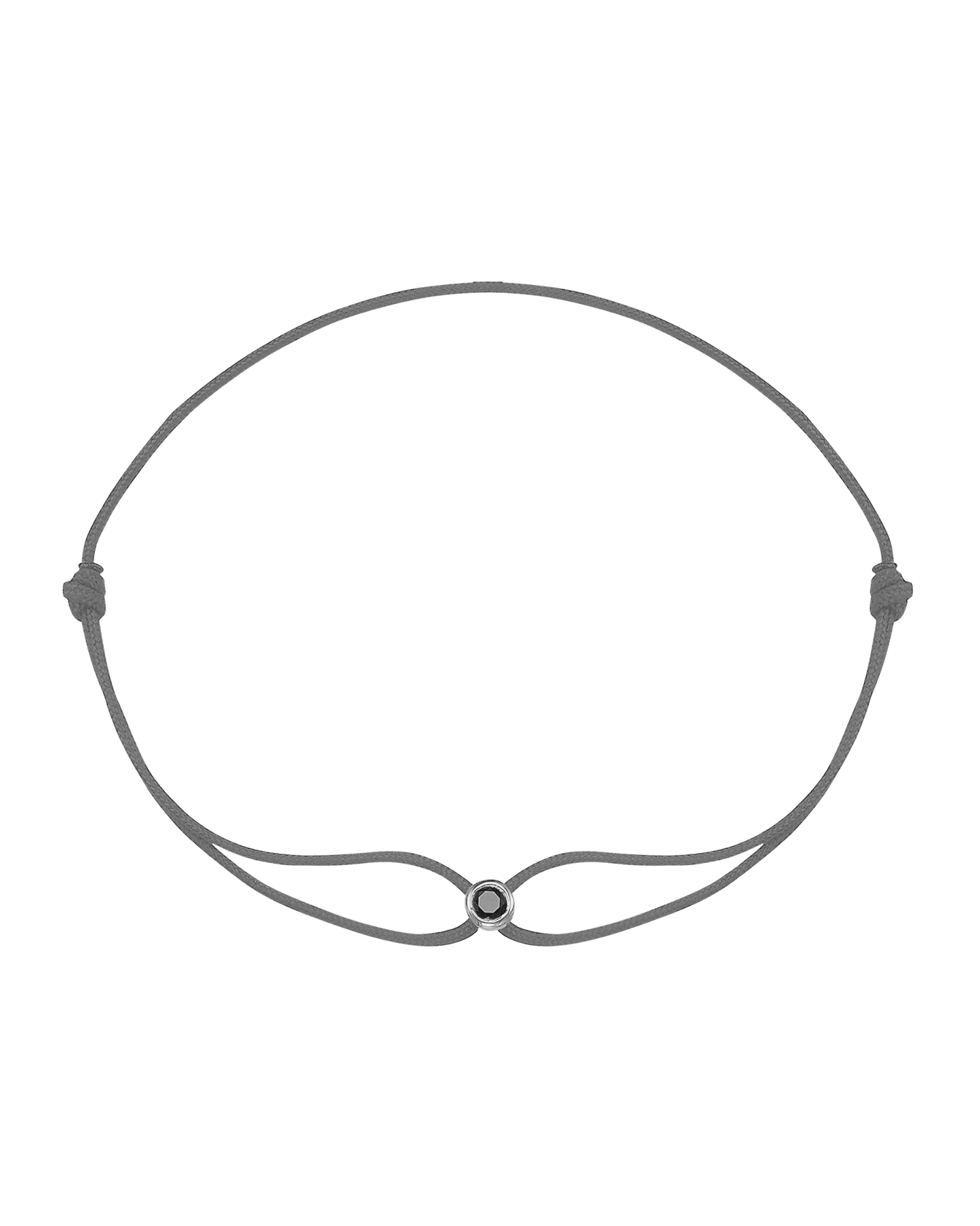 Black Diamond Men’s Edition - 14K White Gold Bracelets magal-dev Grey