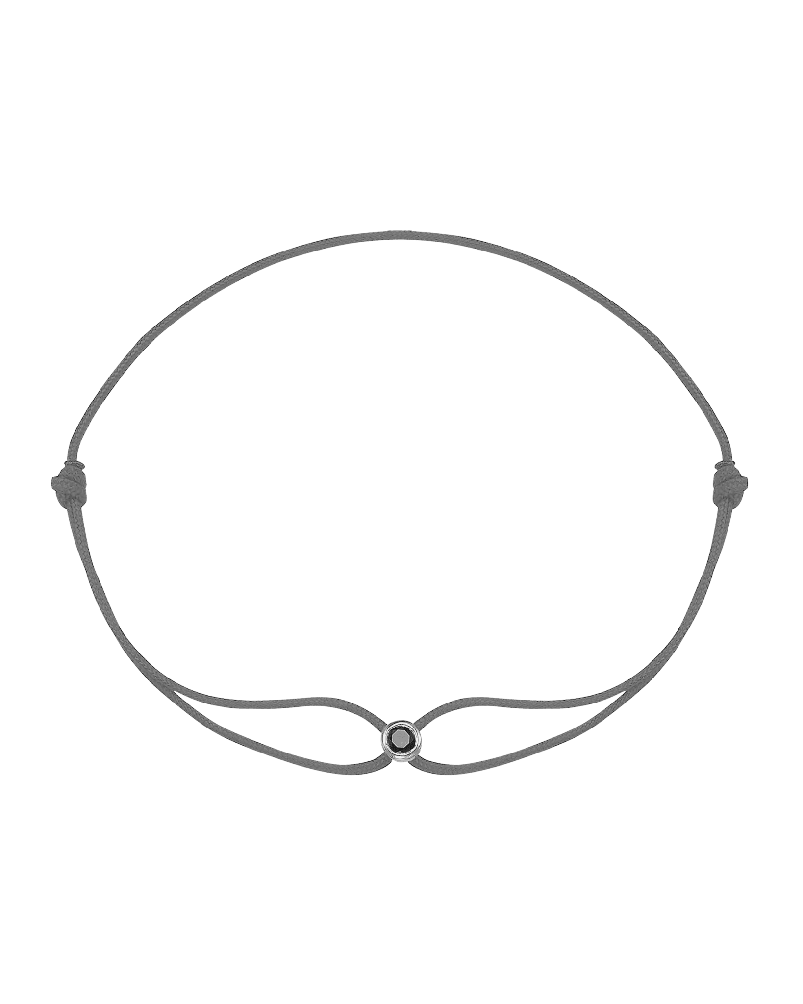 Black Diamond Men’s Edition - 14K White Gold Bracelets magal-dev Grey