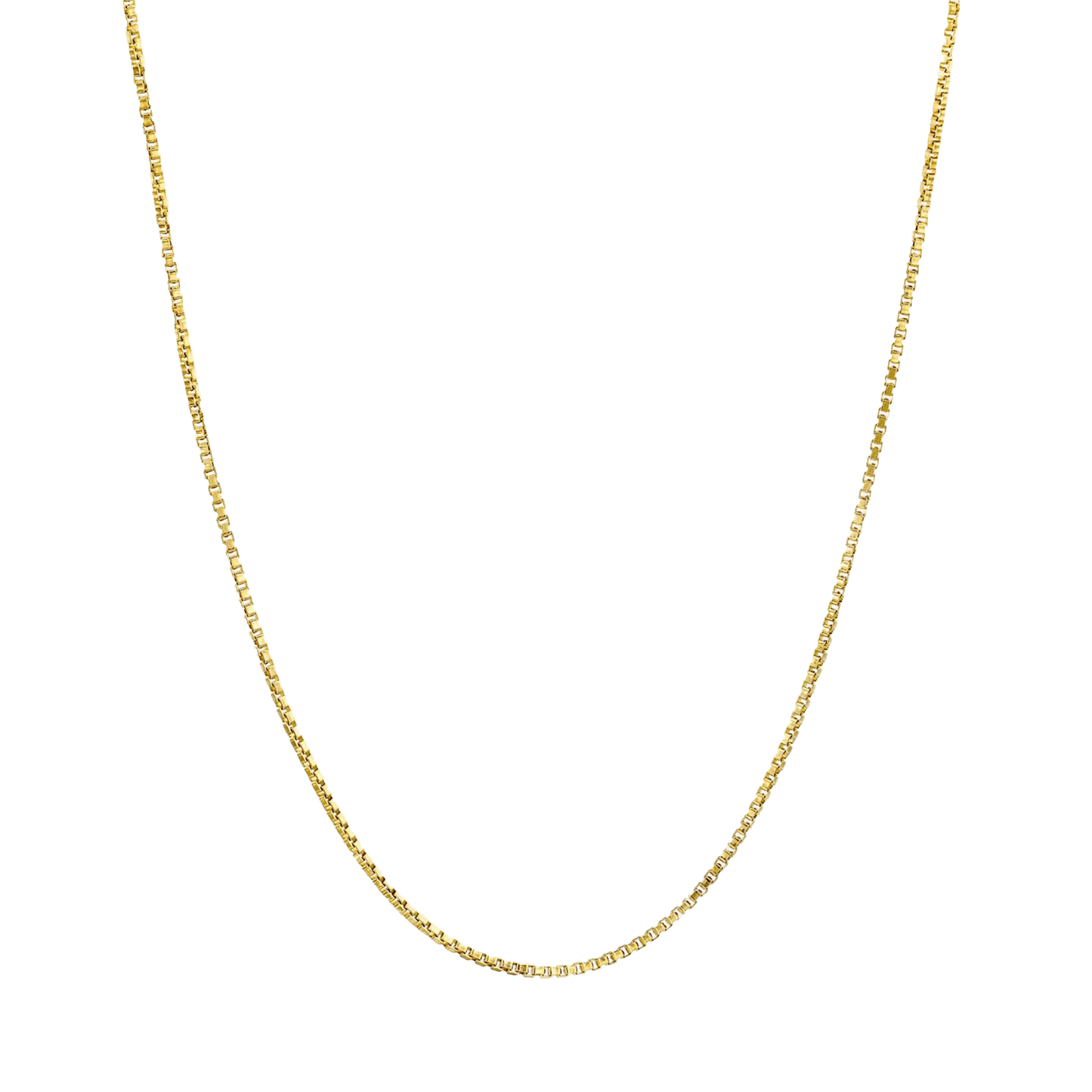 Box Chain Necklace - 18K Gold Vermeil Chains magal-dev