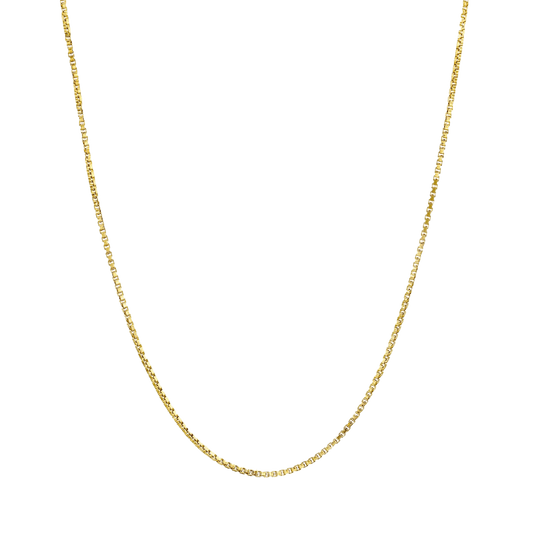 Box Chain Necklace - 18K Gold Vermeil Chains magal-dev