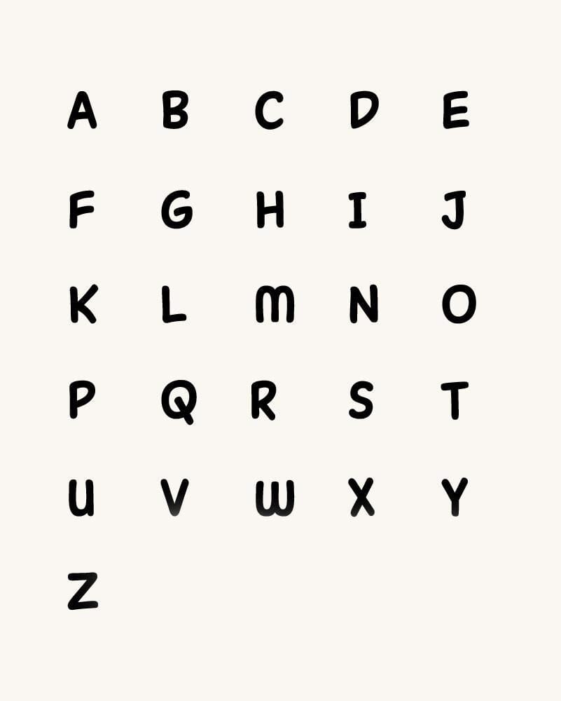 Bubble Initial Necklace - 925 Sterling Silver Necklaces magal-dev