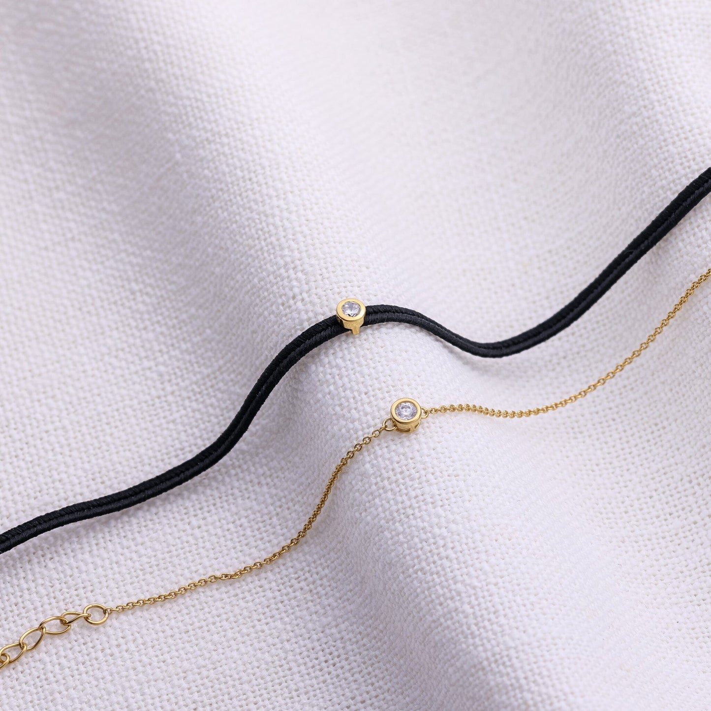 Chain of Love - 14K White Gold Bracelets magal-dev