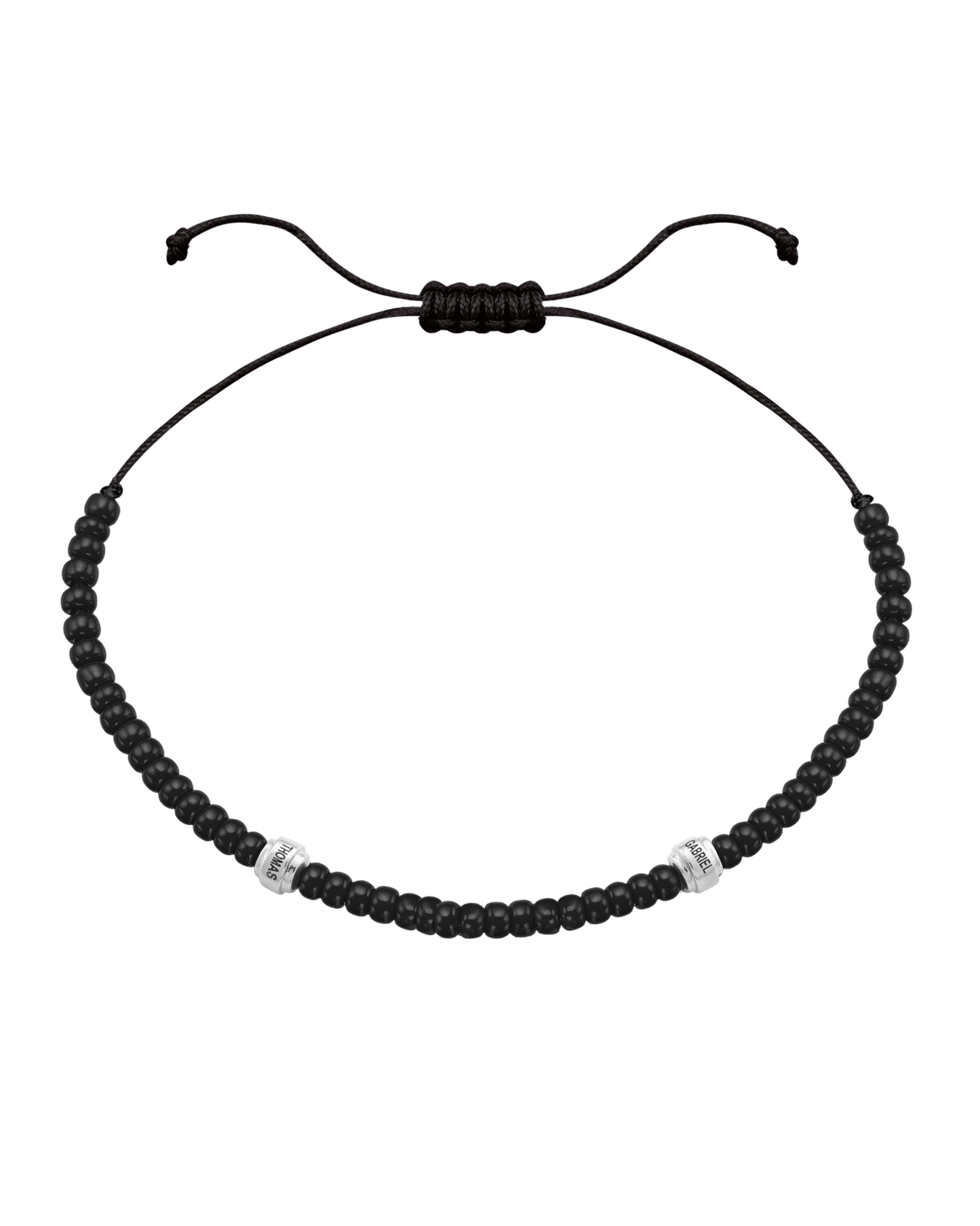 Engravable Beads String of Love with Birthstones - 925 Sterling Silver Bracelets magal-dev 2