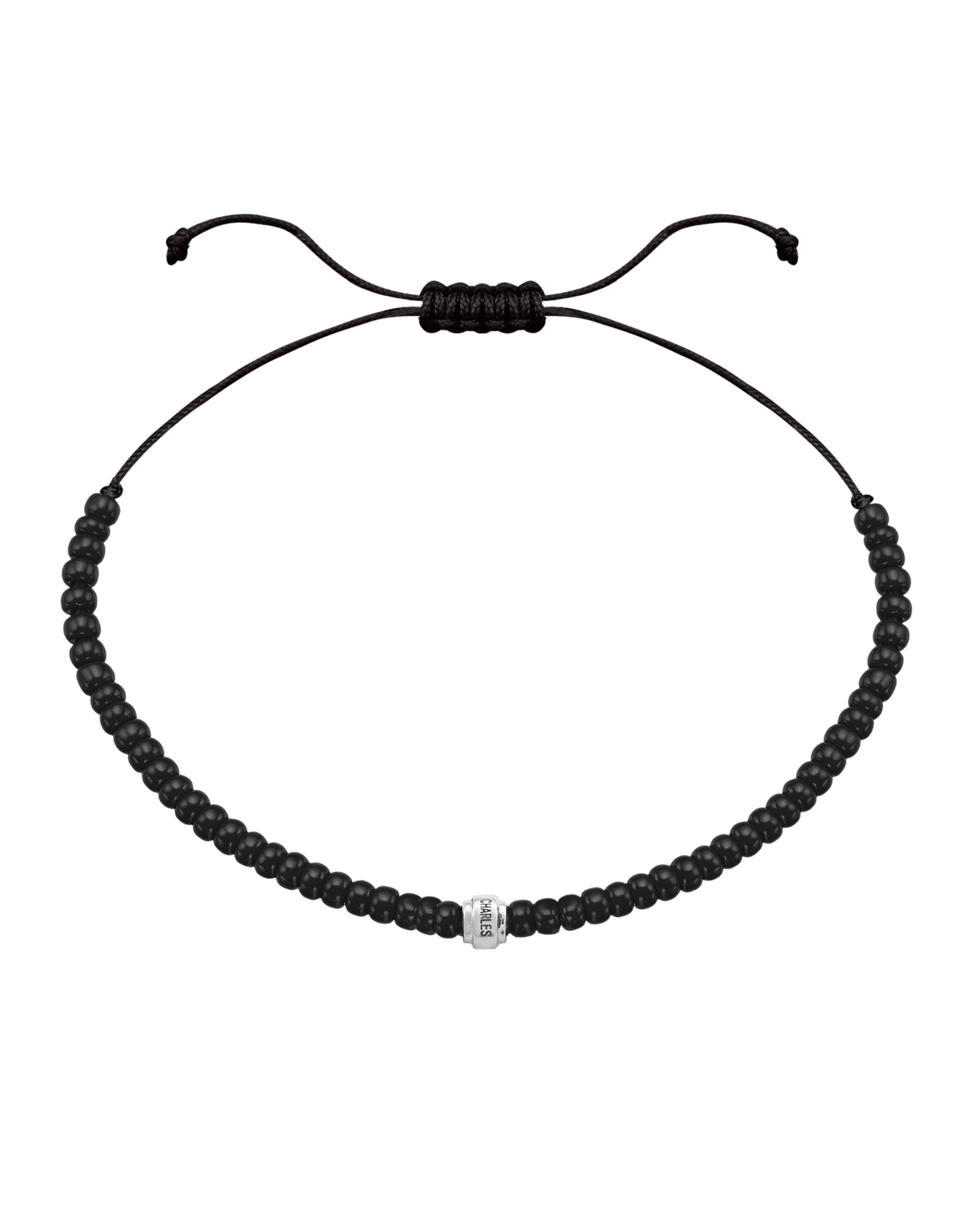 Engravable Beads String of Love with Birthstones - 925 Sterling Silver Bracelets magal-dev 1
