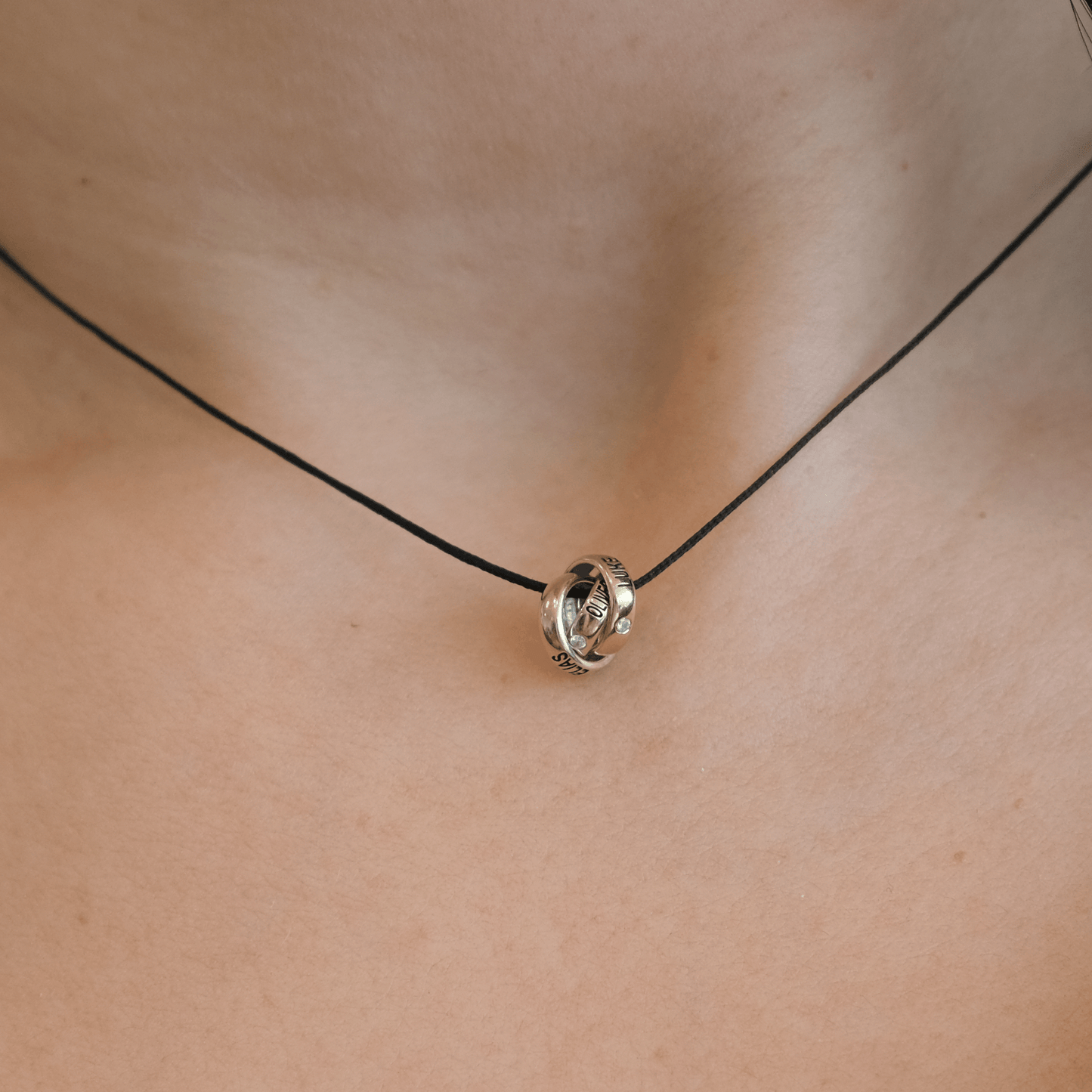 Engravable Links Necklace - 14K Yellow Gold Necklaces 14K Solid Gold