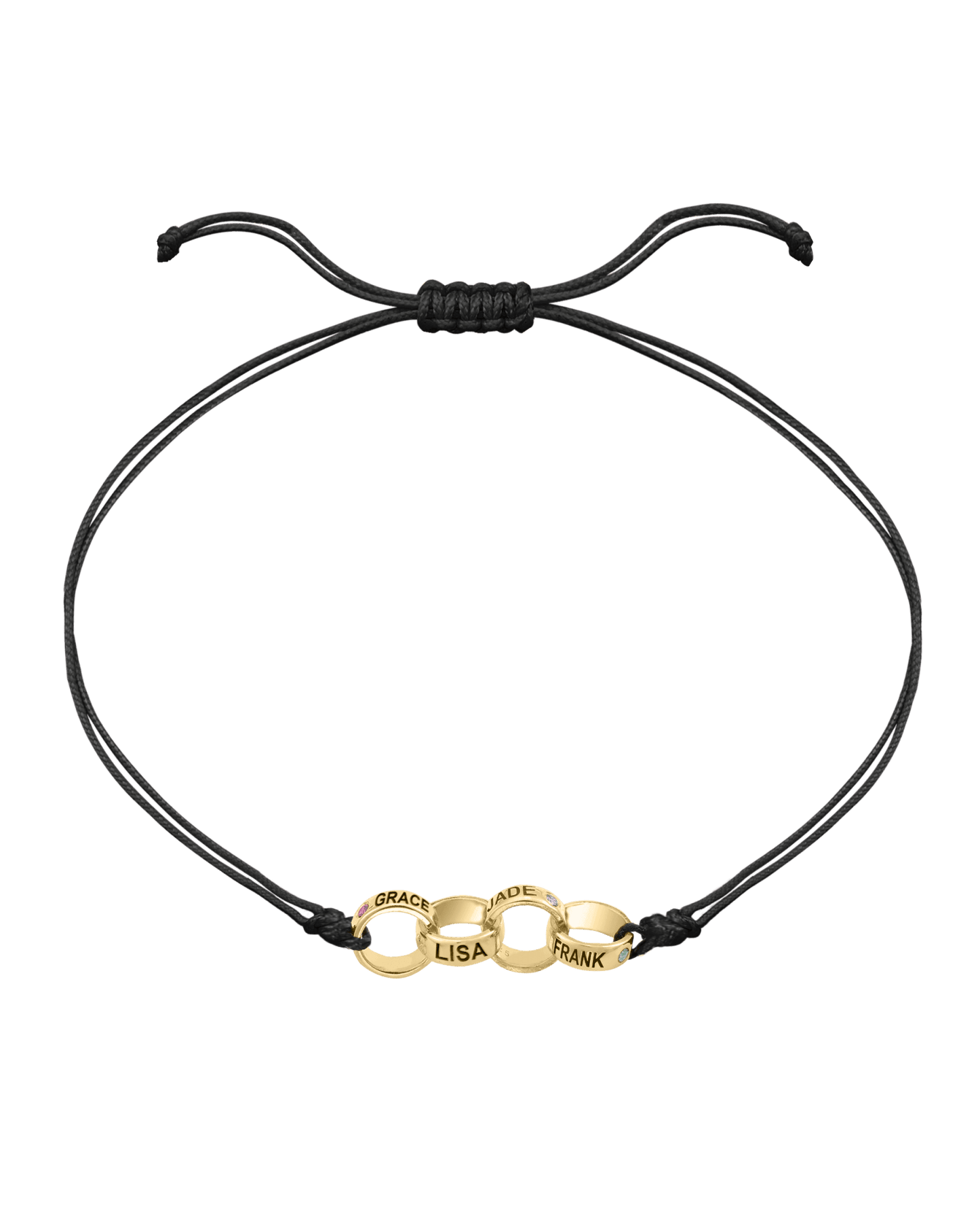 Engravable Links of Love - 18K Gold Vermeil Bracelets magal-dev