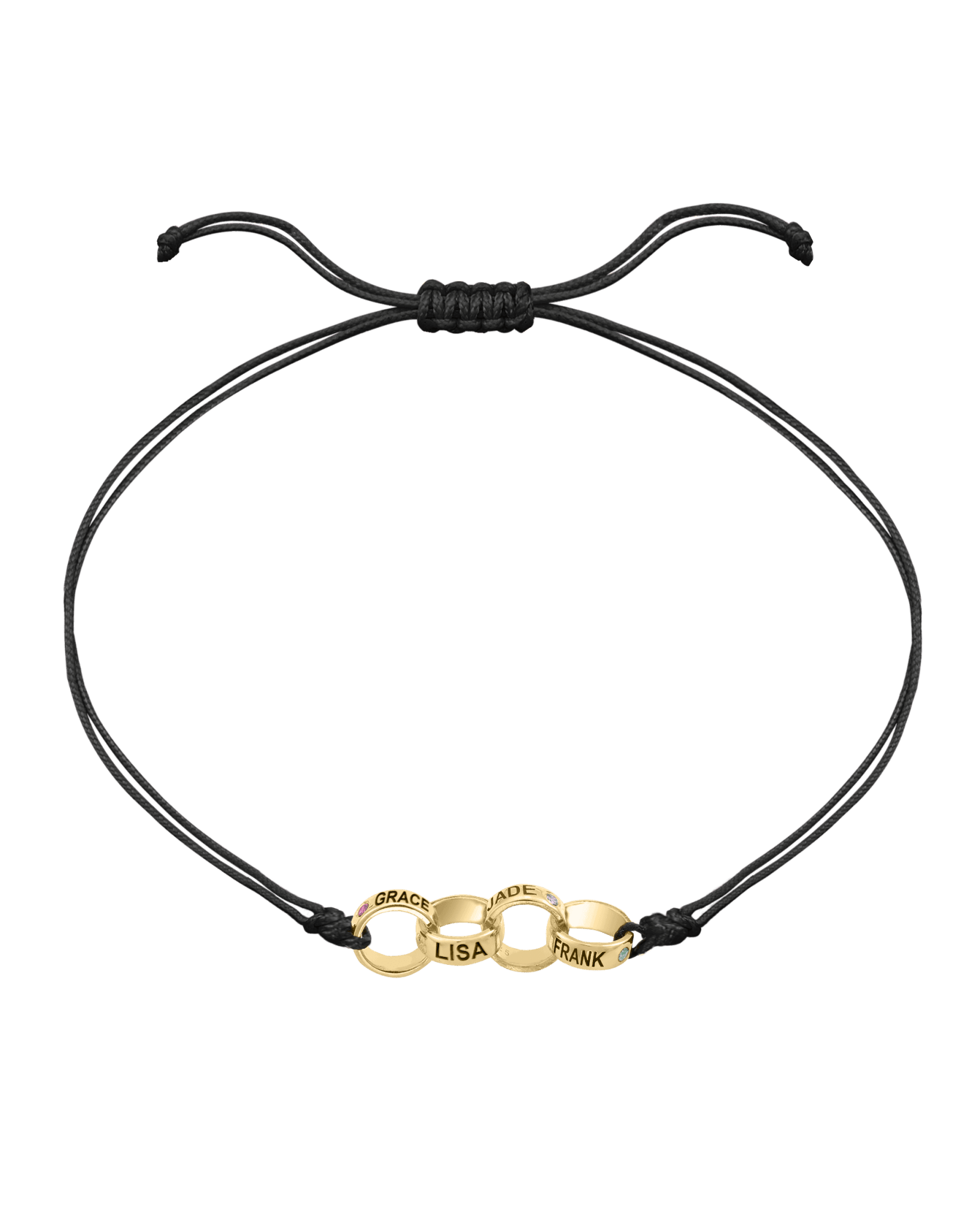 Engravable Links of Love - 18K Gold Vermeil Bracelets magal-dev