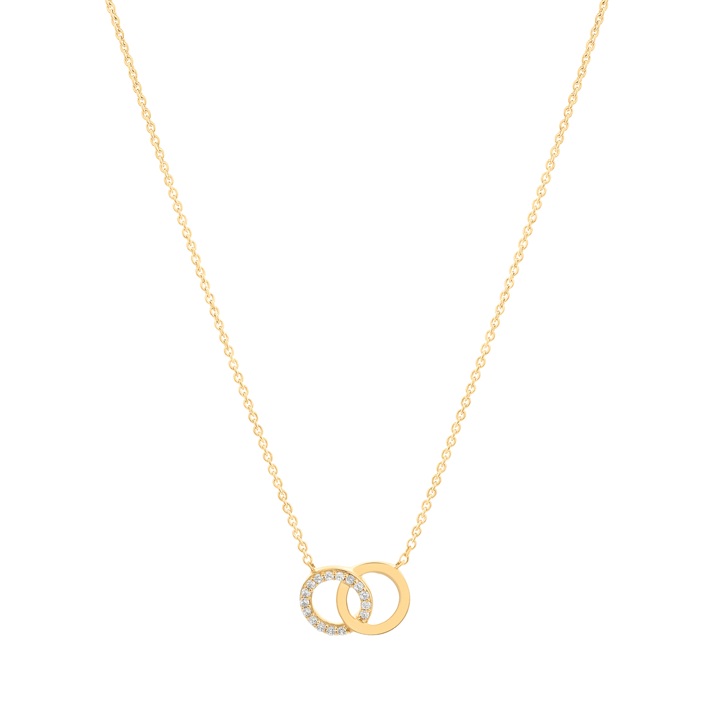 Eternity Necklace - 14K Yellow Gold magal-dev