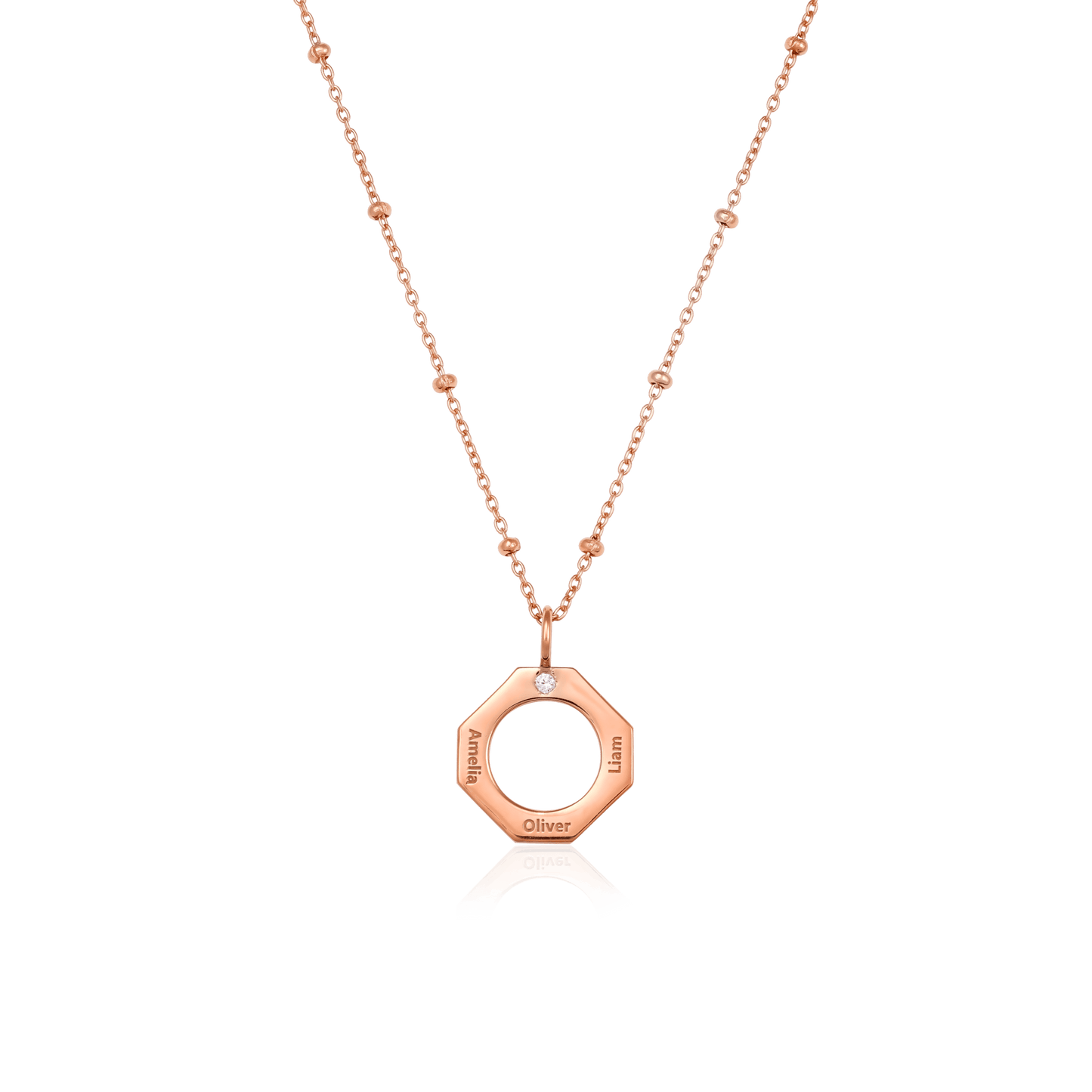 Geo Necklace - 925 Sterling Silver Necklaces 925 Silver