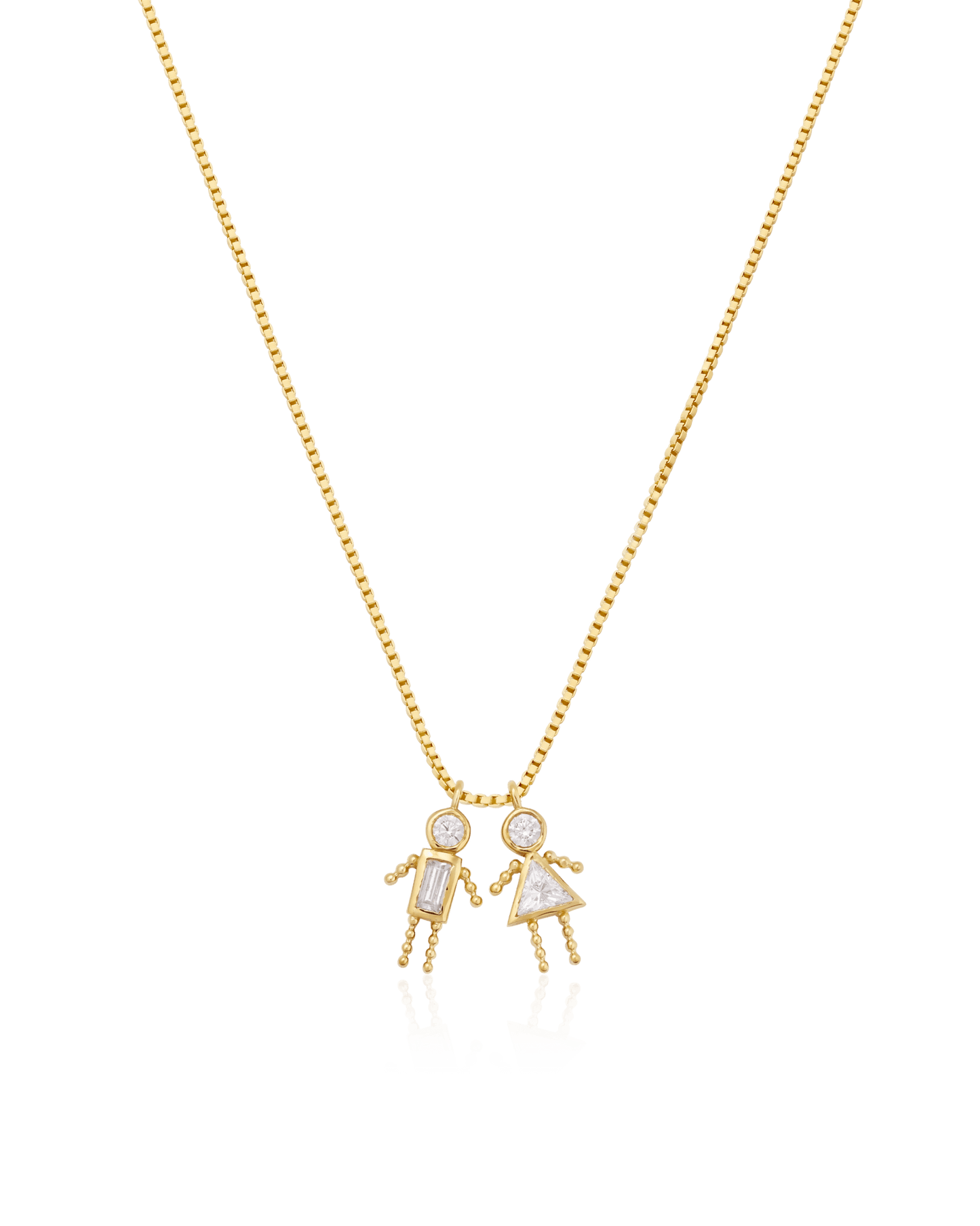 Mini Me Necklace - 18K Rose Vermeil Necklaces Gold Vermeil