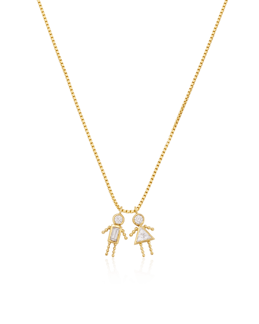 Mini Me Necklace - 18K Gold Vermeil Necklaces magal-dev 1 Small - 16"
