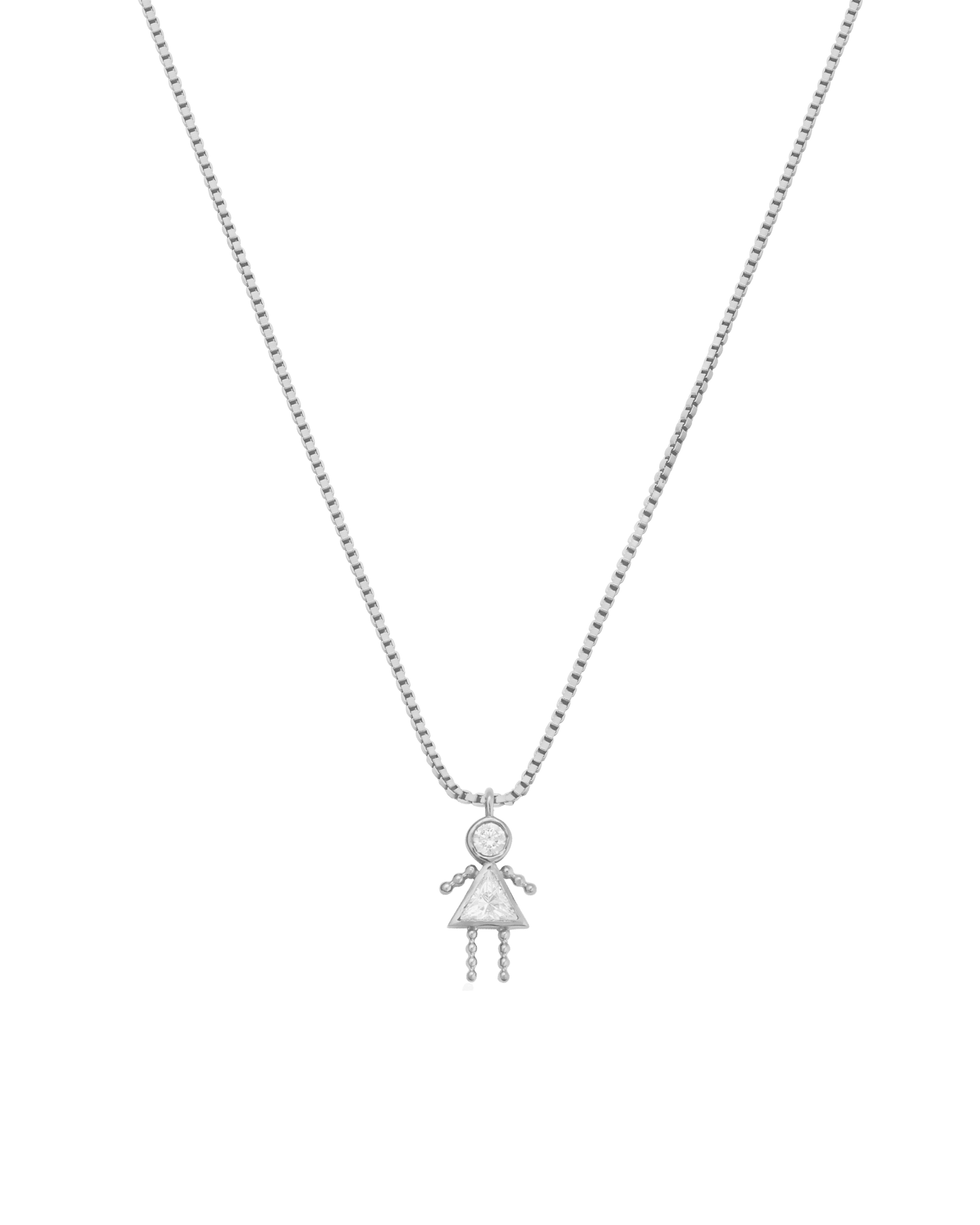 Single Mini Me Necklace - 925 Sterling Silver Necklaces magal-dev