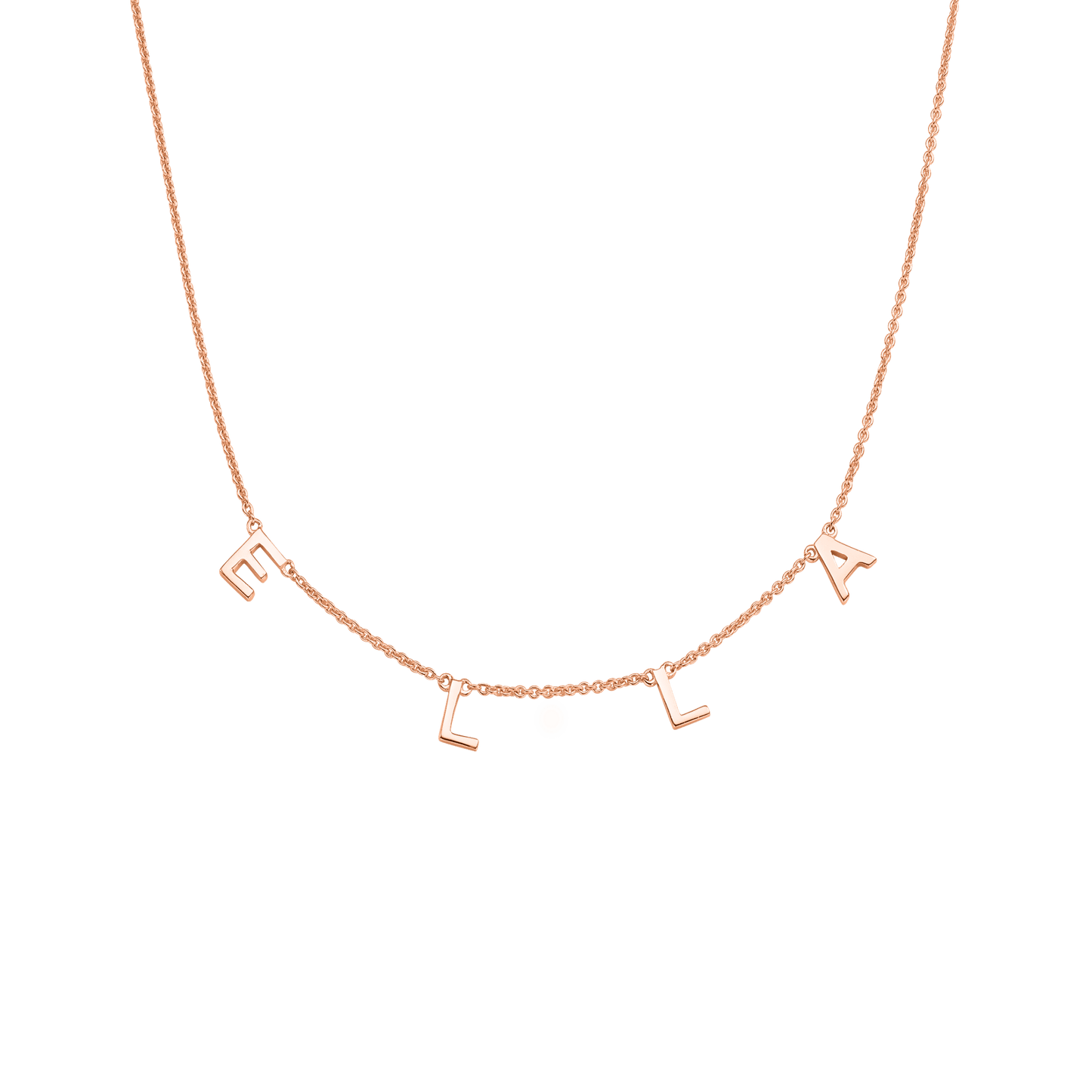 Name Necklace - 18K Gold Vermeil Necklaces magal-dev