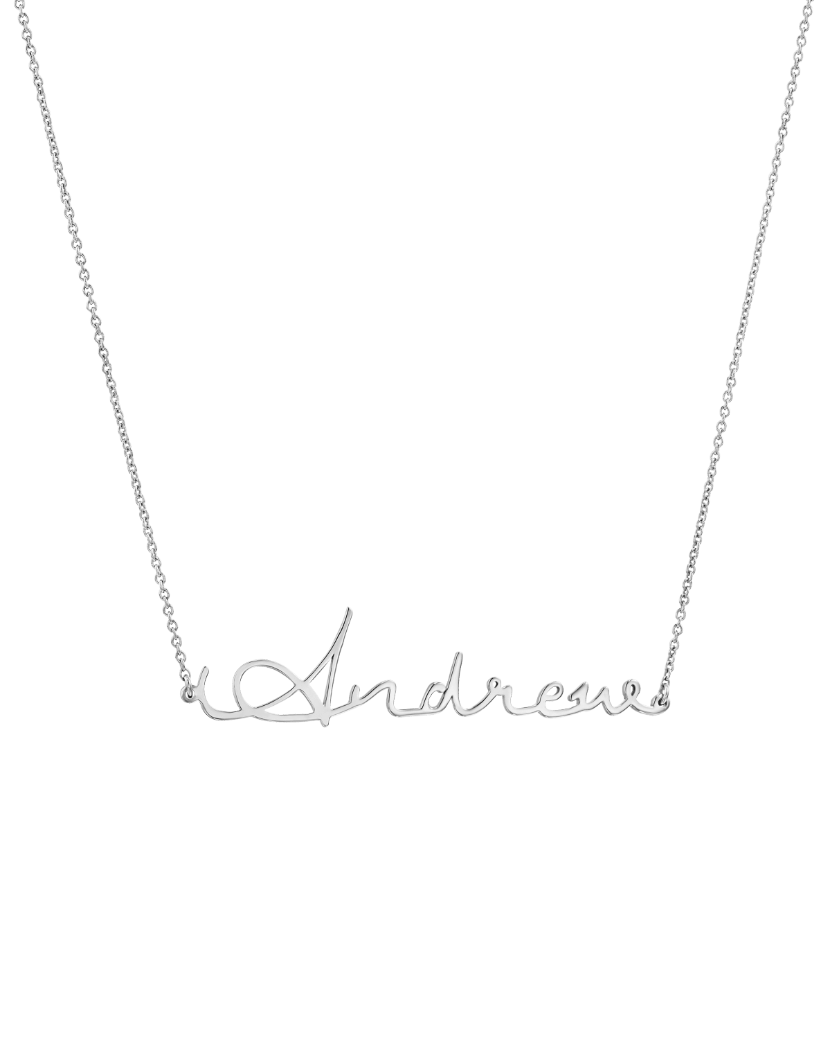 Malibu Name Necklace - 18K Gold Vermeil Necklaces magal-dev