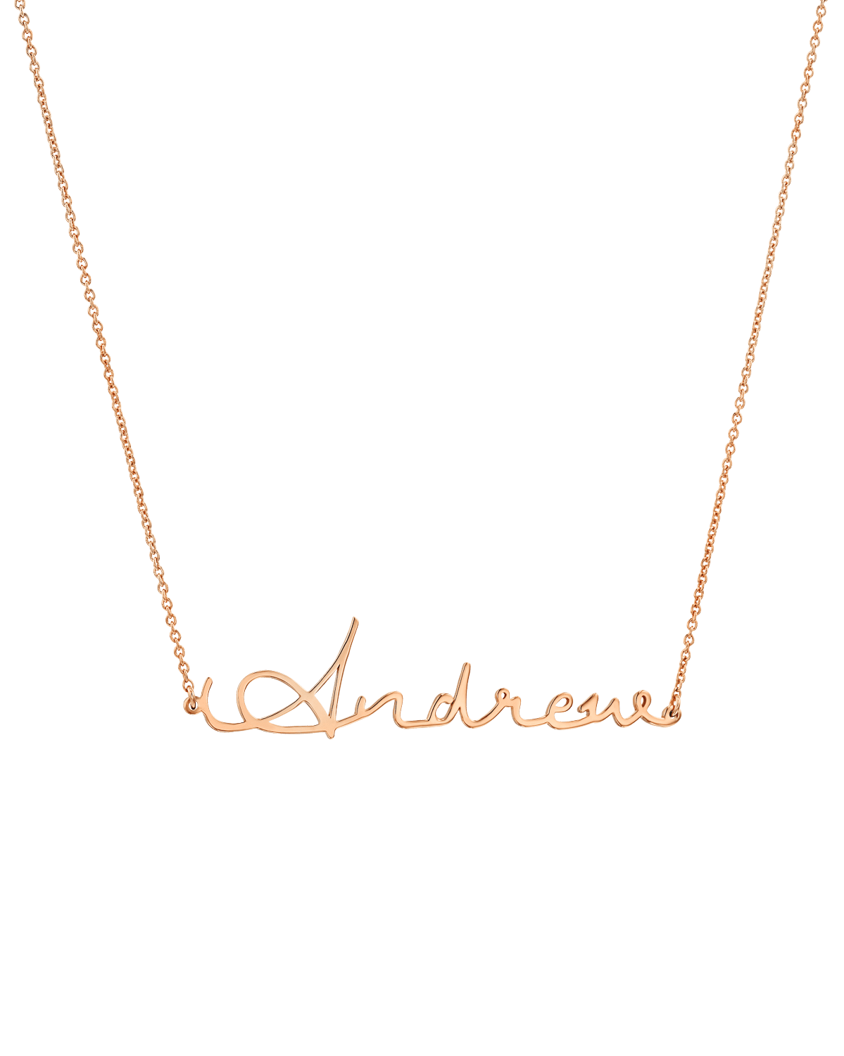 Malibu Name Necklace - 18K Gold Vermeil Necklaces magal-dev