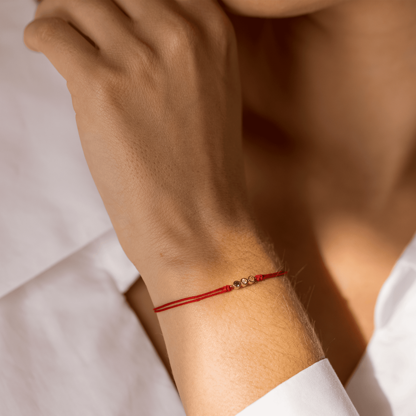 The Birthstones Bar Bracelet - 14K Rose Gold Bracelet 14K Solid Gold
