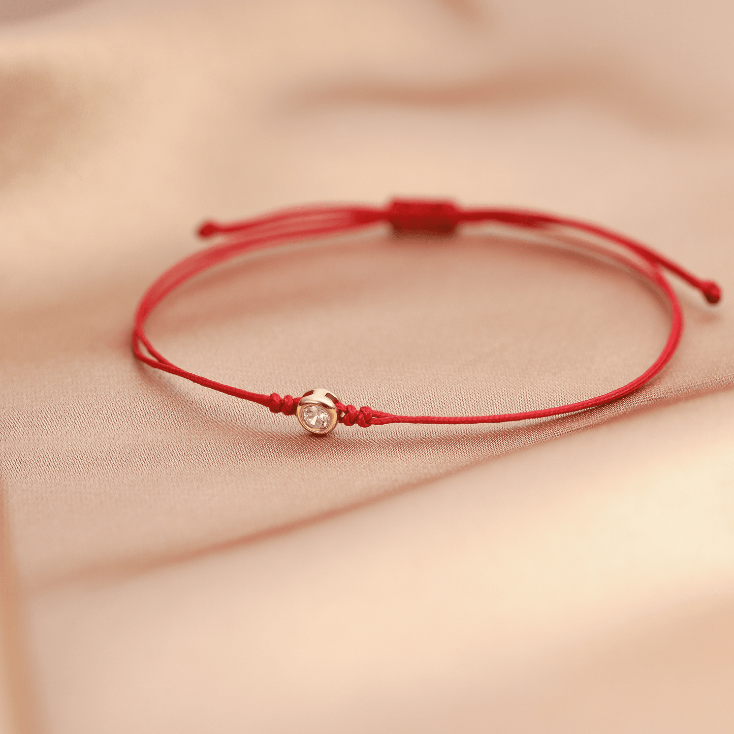 The Classic String of Love - 14K White Gold Bracelets 14K Solid Gold