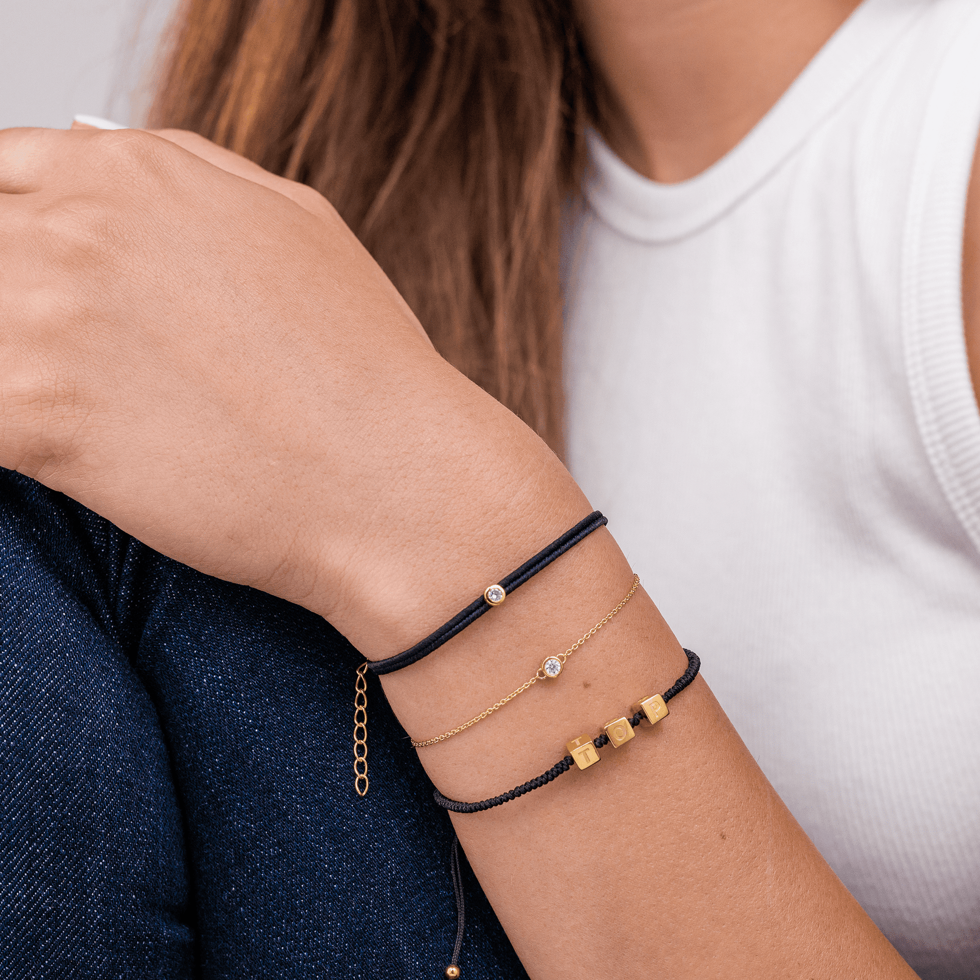 The Cord of Love - 18K Rose Vermeil Bracelets magal-dev