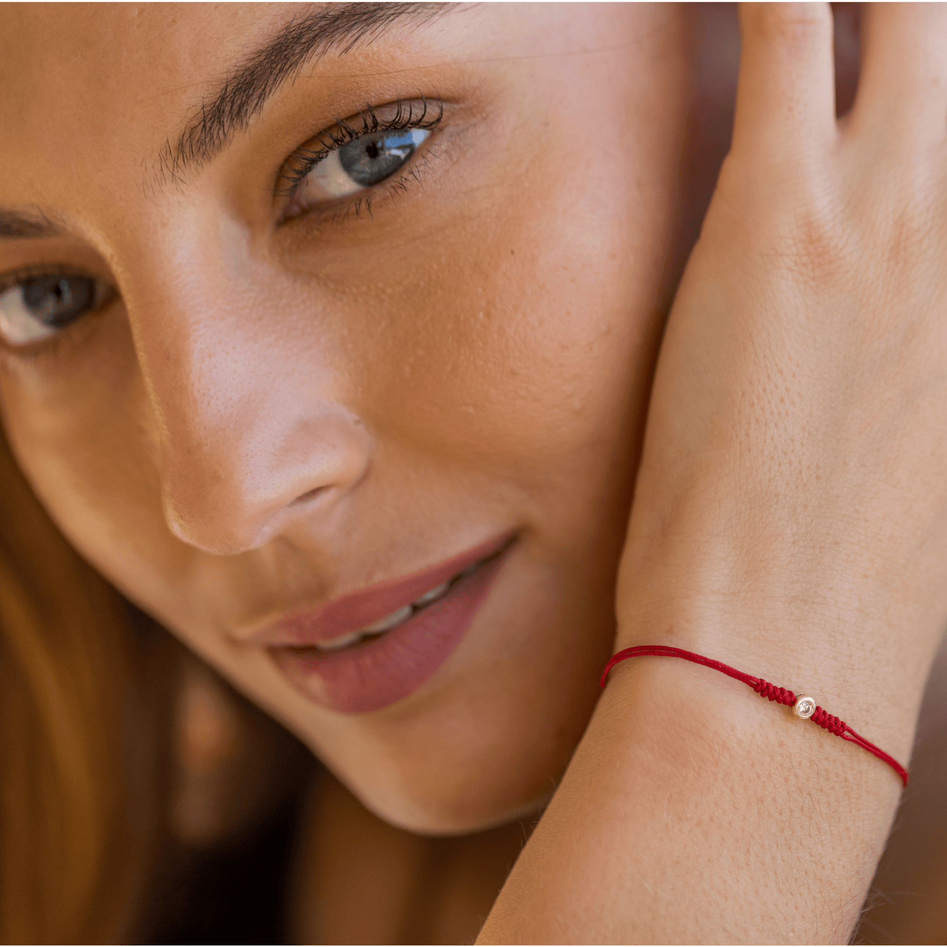 The Classic String of Love with clasp - 14K Rose Gold Bracelets 14K Solid Gold