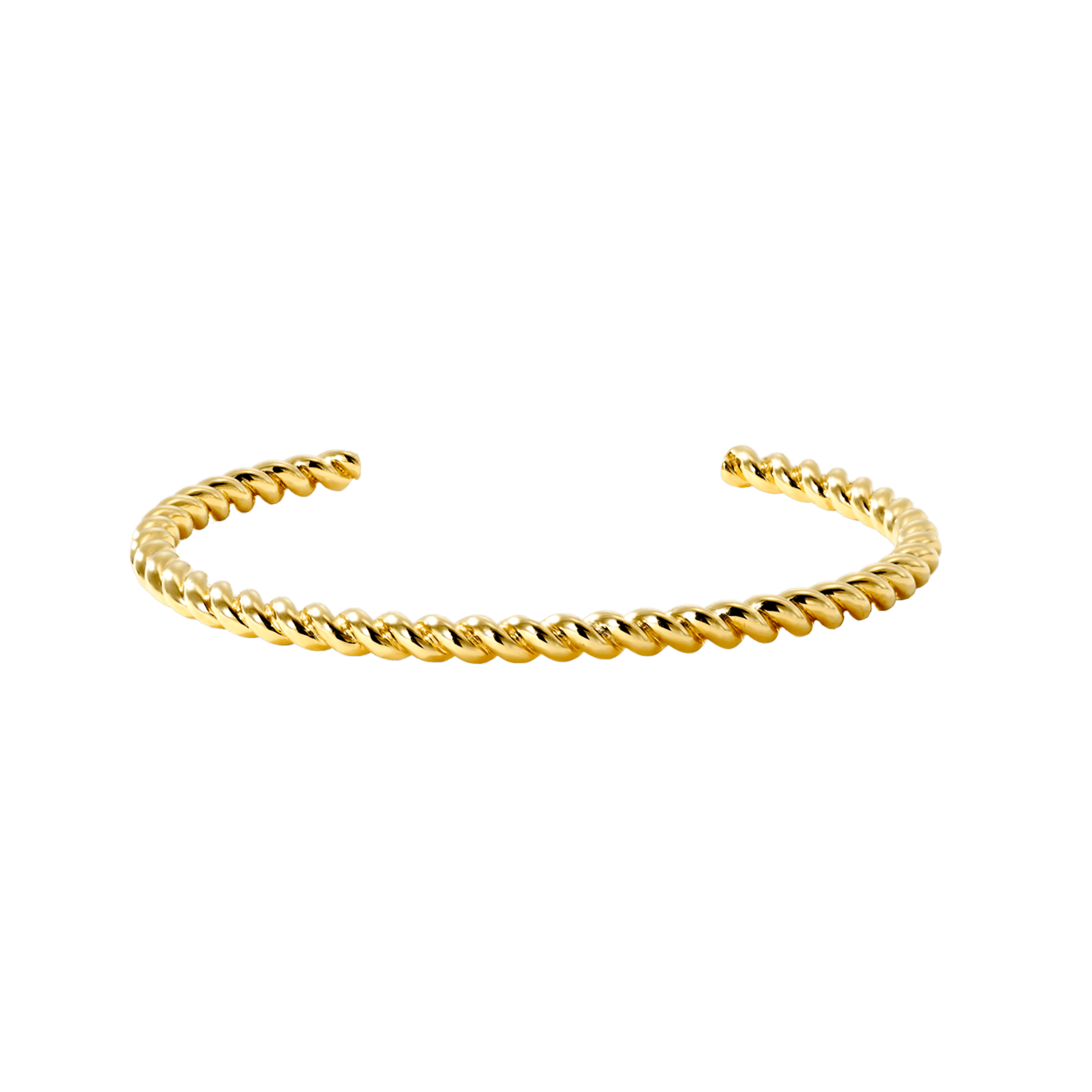 Twisted Bangle - 18K Rose Vermeil Bangle magal-dev
