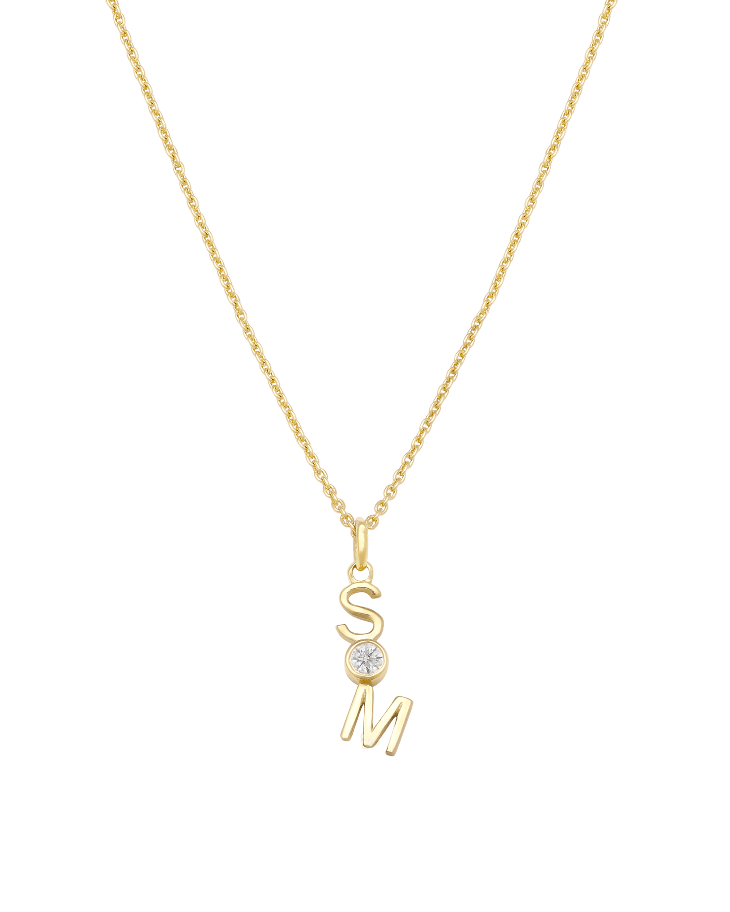 Verti Necklace - 18K Rose Vermeil Necklaces Gold Vermeil
