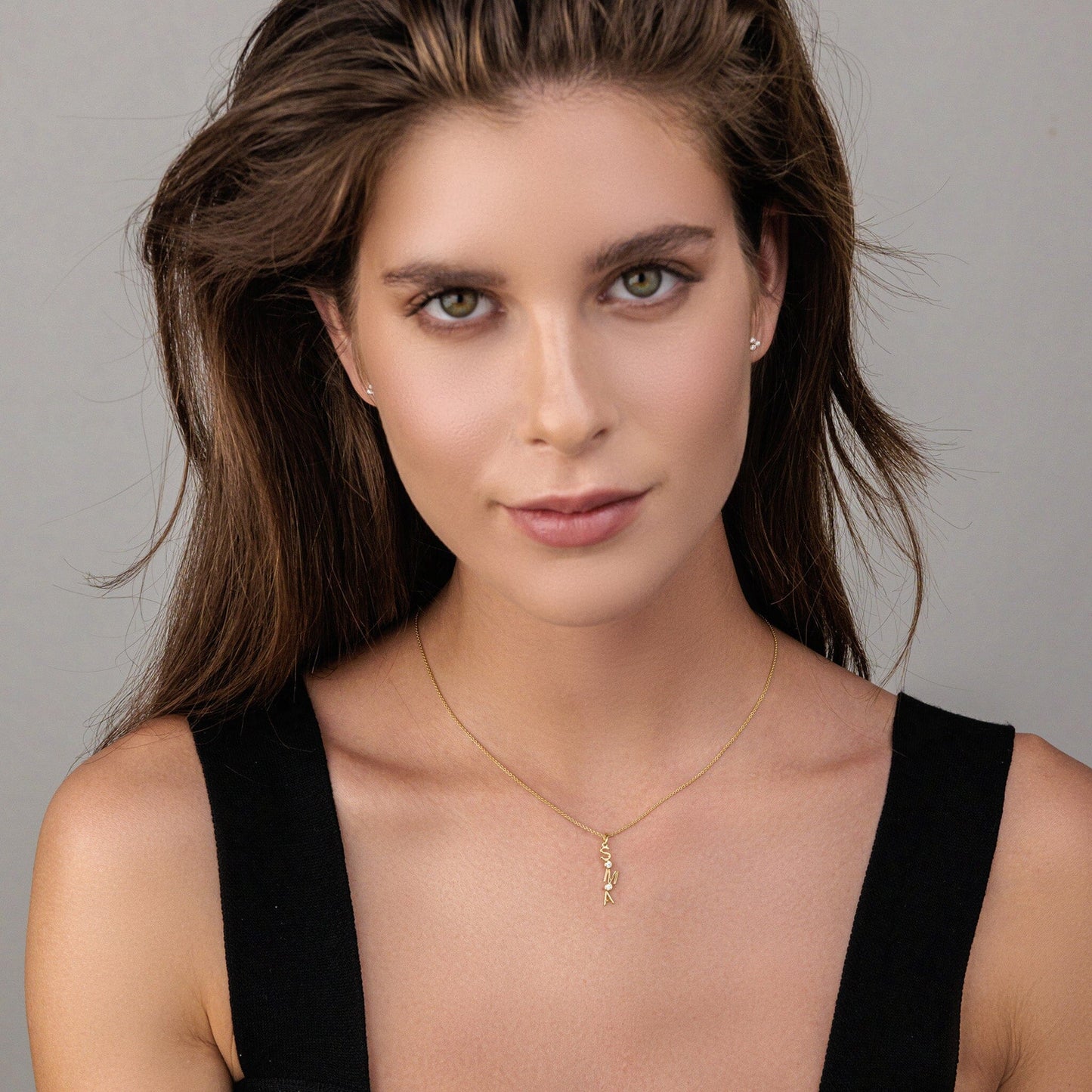 Verti Necklace - 18K Rose Vermeil Necklaces Gold Vermeil