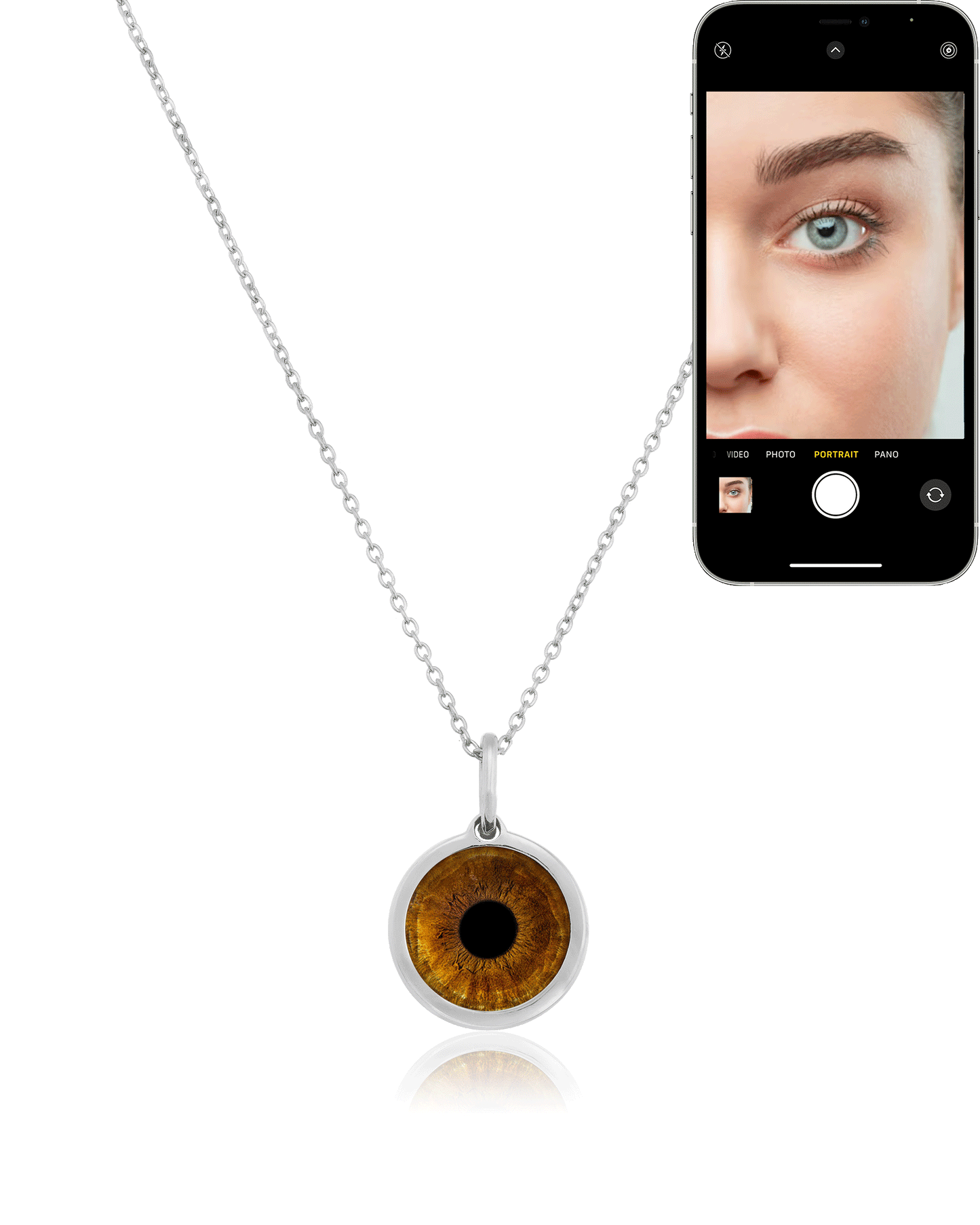 Iris Necklace  - 925 Sterling Silver