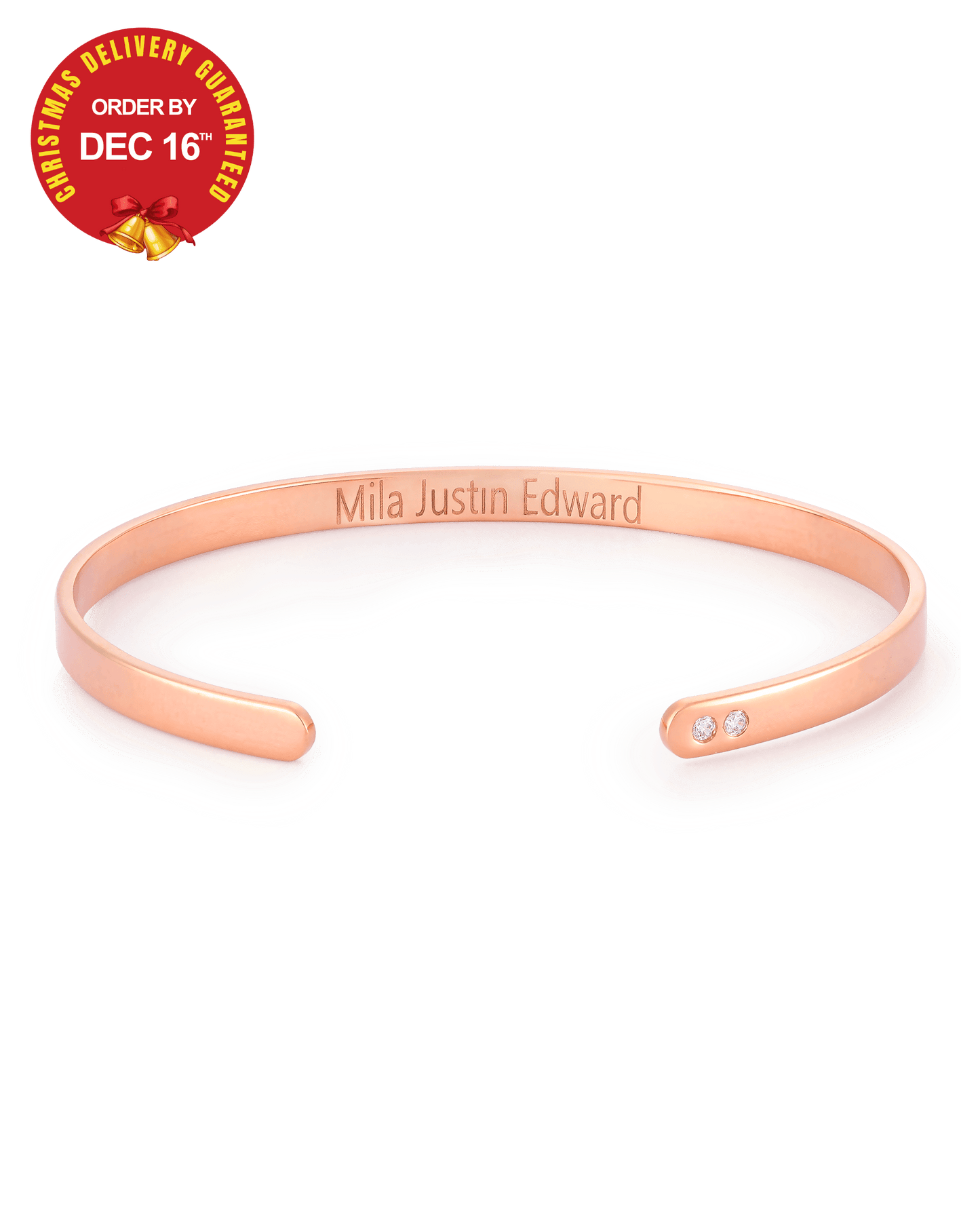 Andrea Bangle - 18K Rose Vermeil Bangle magal-dev 