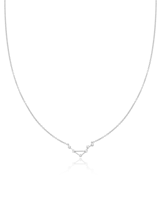 Single Constellation Necklace with Diamonds - 925 Sterling Silver Necklaces magal-dev 