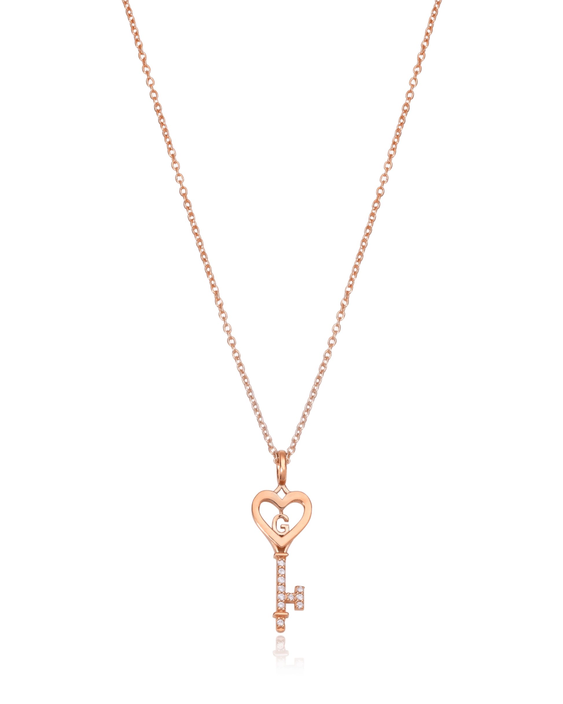 Key To My Heart - 925 Sterling Silver Necklaces magal-dev 