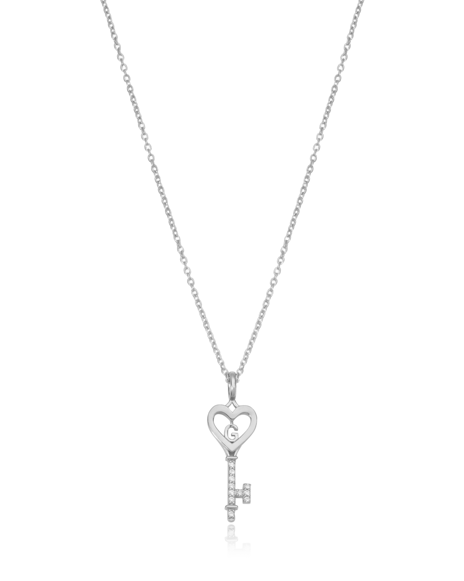 Key To My Heart - 925 Sterling Silver Necklaces magal-dev 