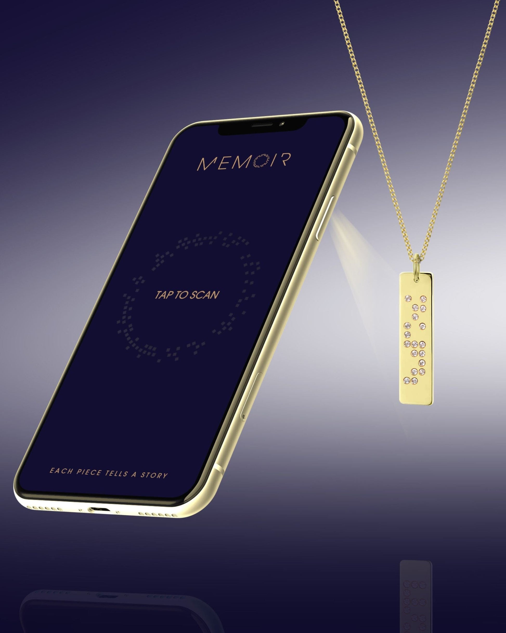 The Memoir Necklace - 18K Gold Vermeil Necklaces magal-dev 