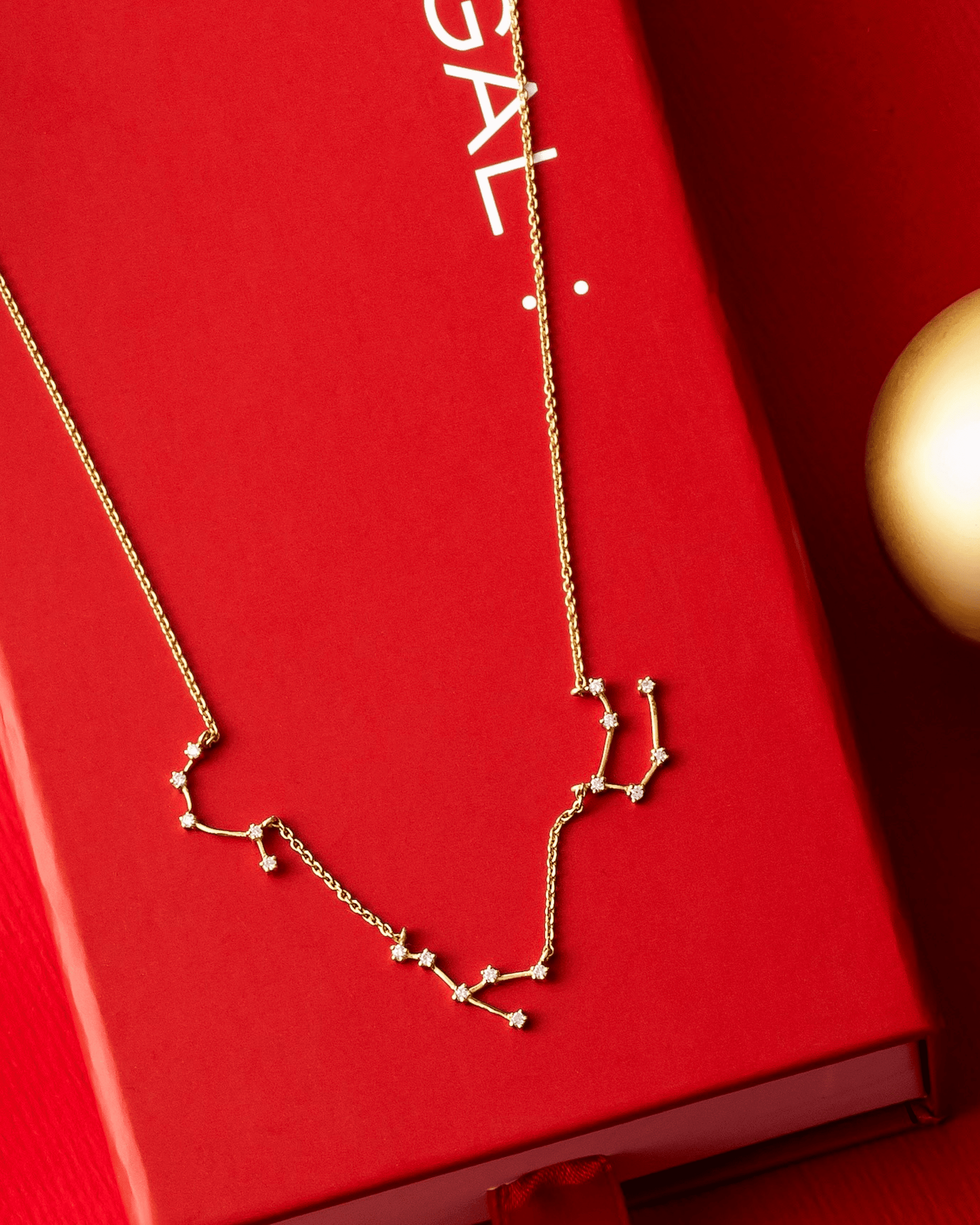 The Constellation Necklace - 18K Gold Vermeil Necklaces magal-dev 