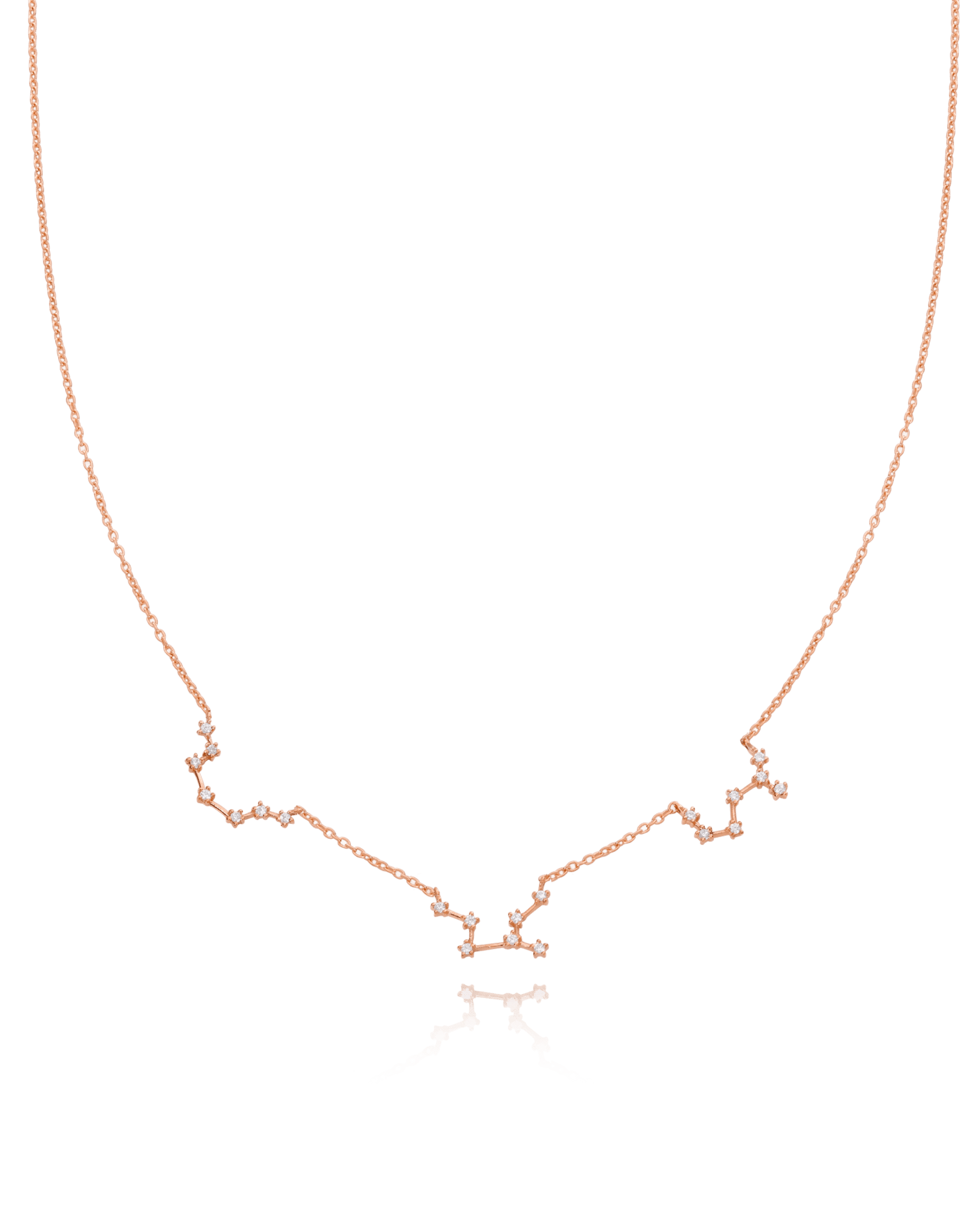 Collier Constellation avec diamants - Or Jaune 14 carats Necklaces magal-dev 